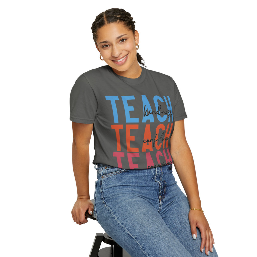 Teach Kindness Graphic Tee — Teacher Appreciation T-Shirt