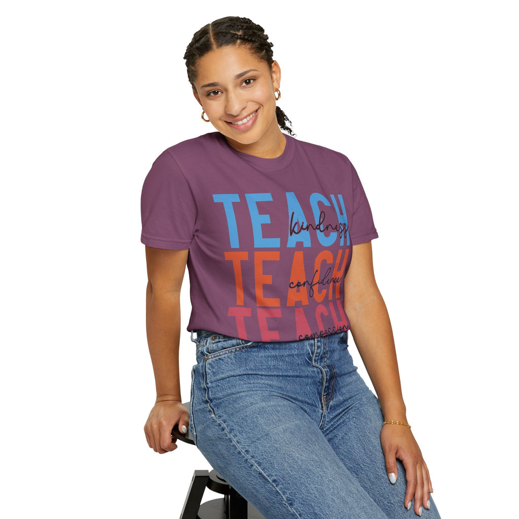 Teach Kindness Graphic Tee — Teacher Appreciation T-Shirt