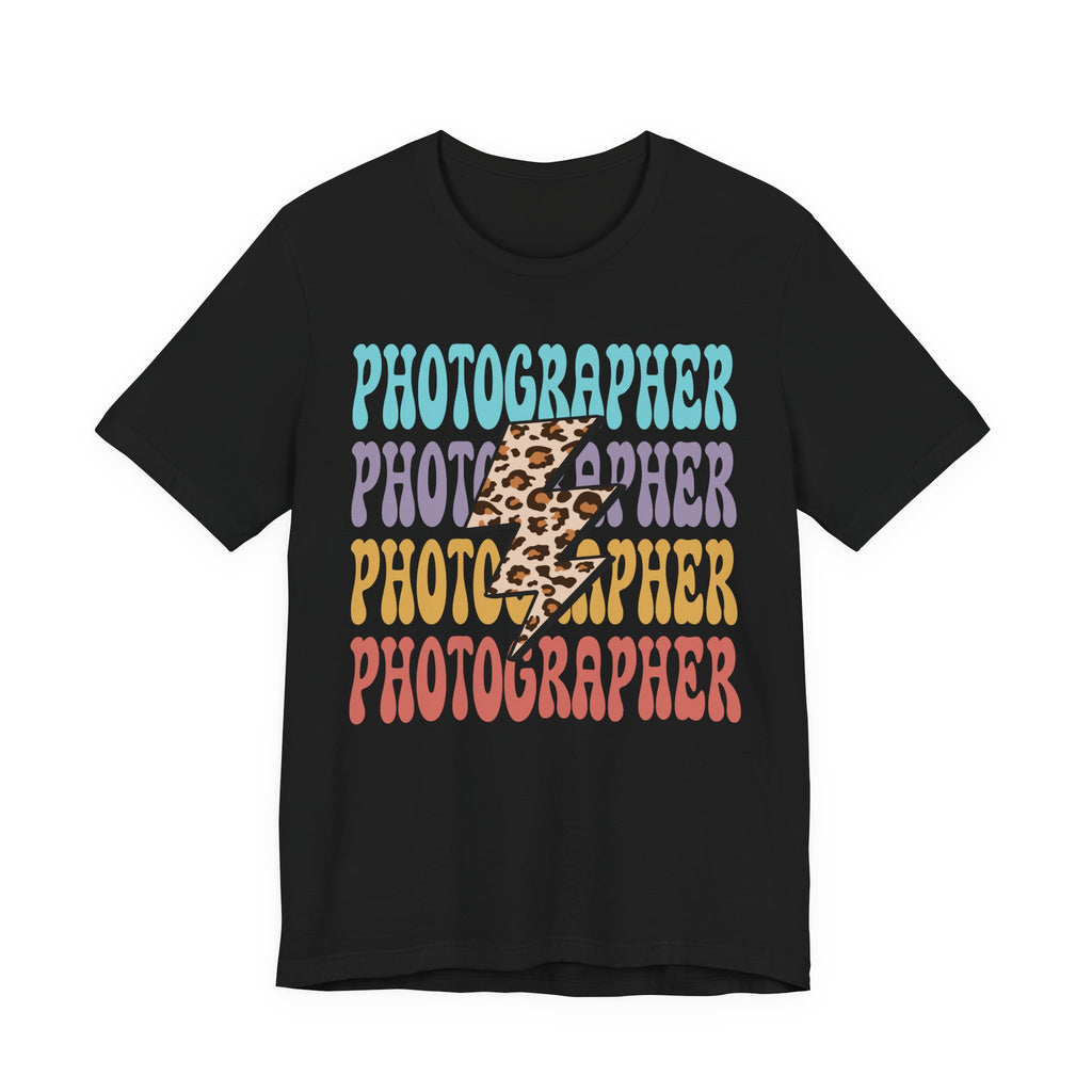 Photographer Lightning Bolt Tee