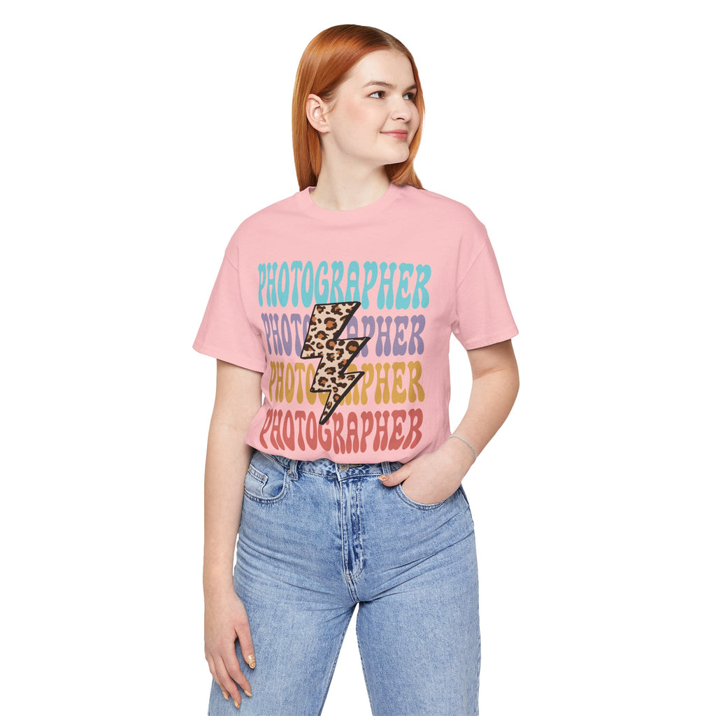 Photographer Lightning Bolt Tee