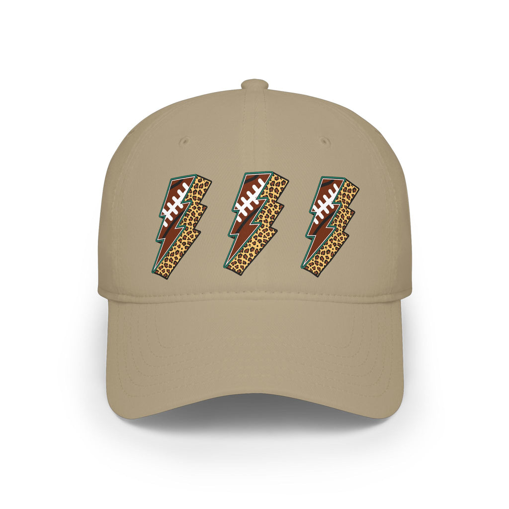 Leopard Football Lightning Cap