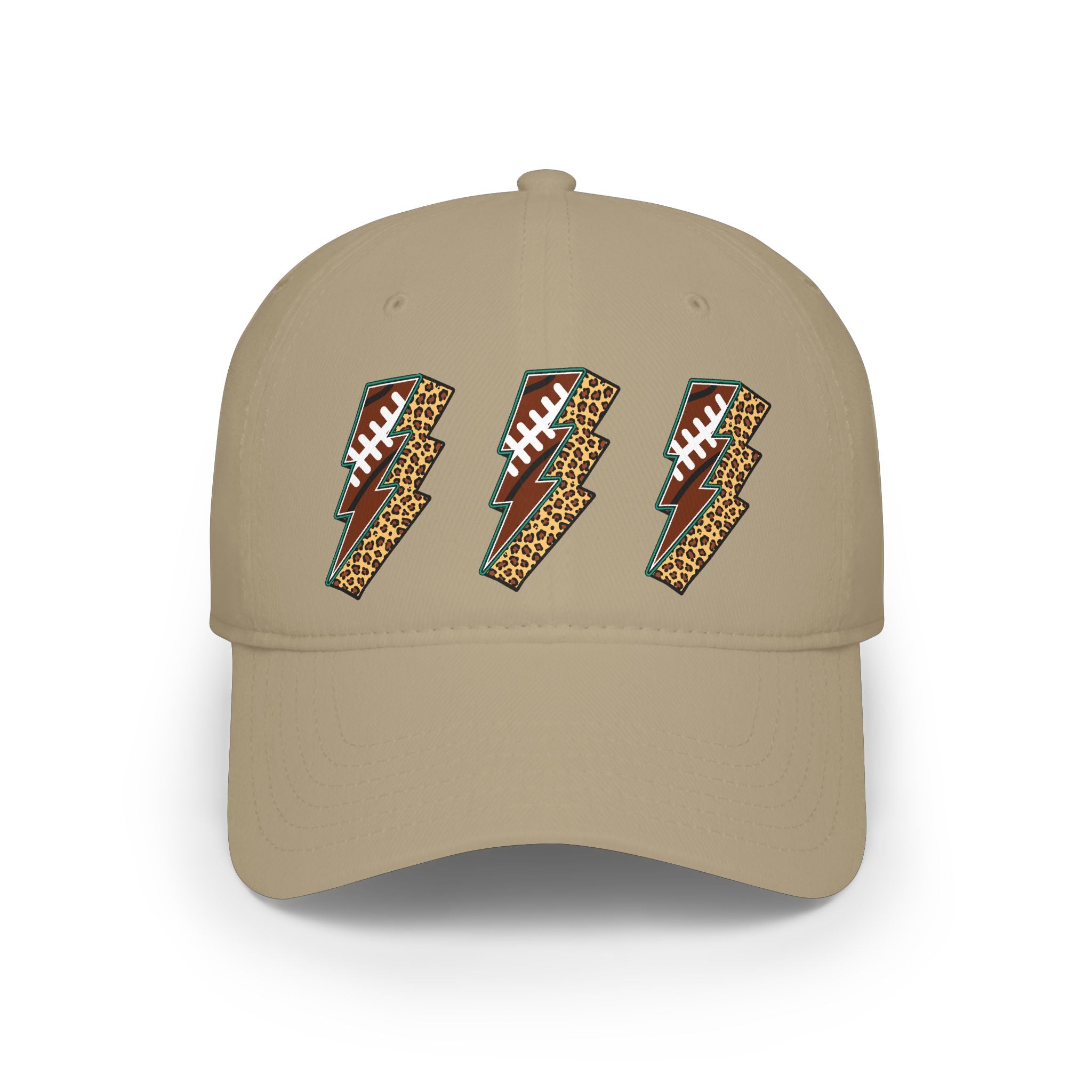 Leopard Football Lightning Cap
