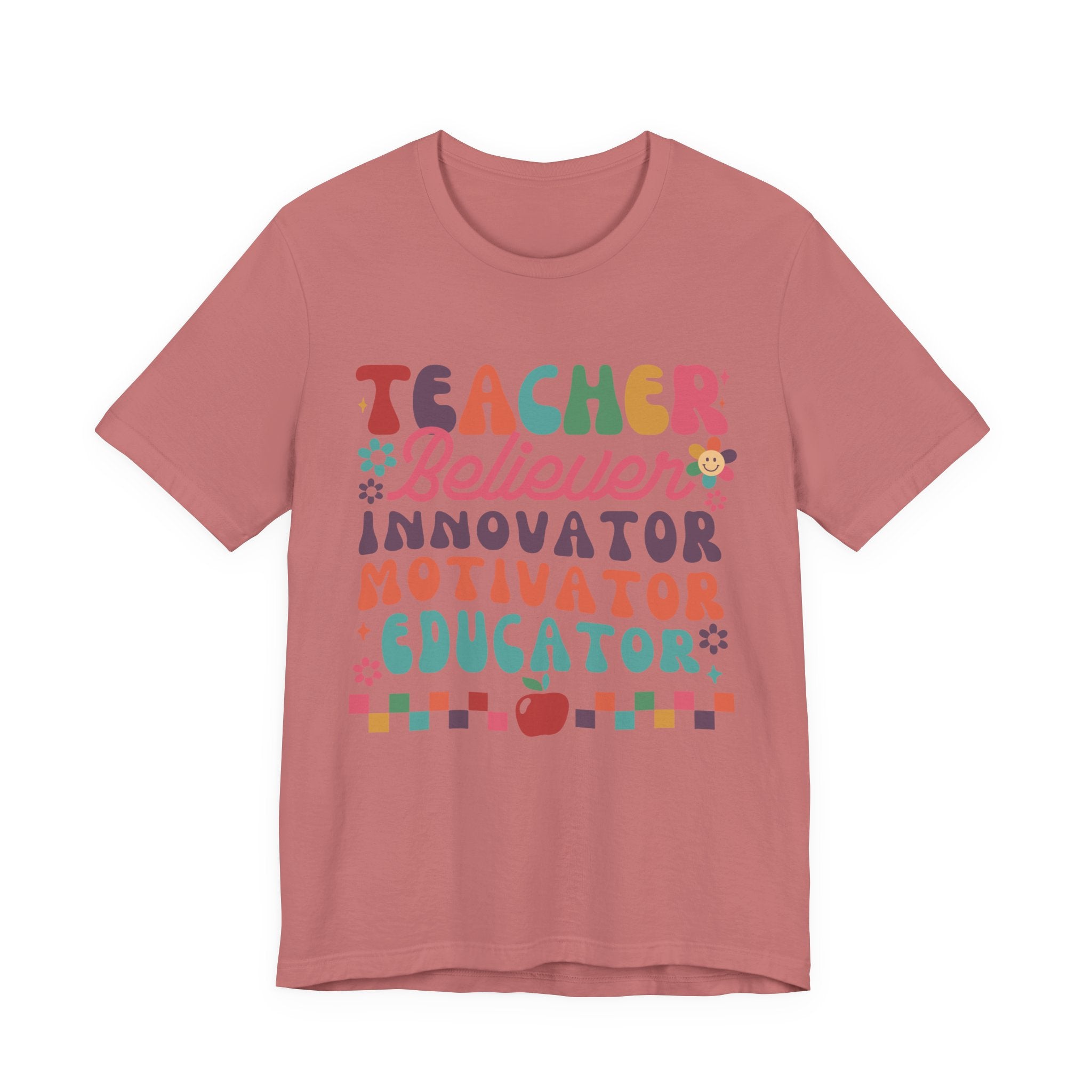 Teacher Believer Innovator Motivator Educator Tee