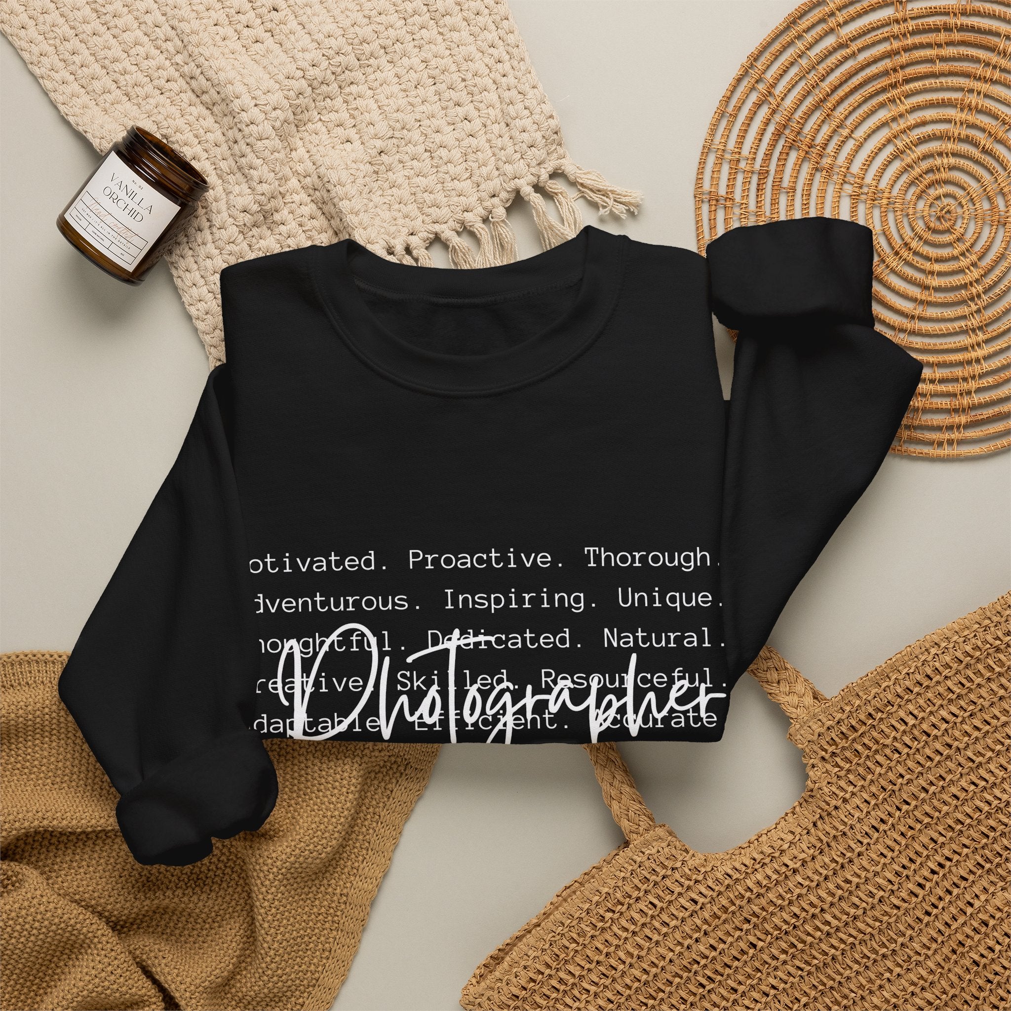 Photographer Crewneck Sweatshirt