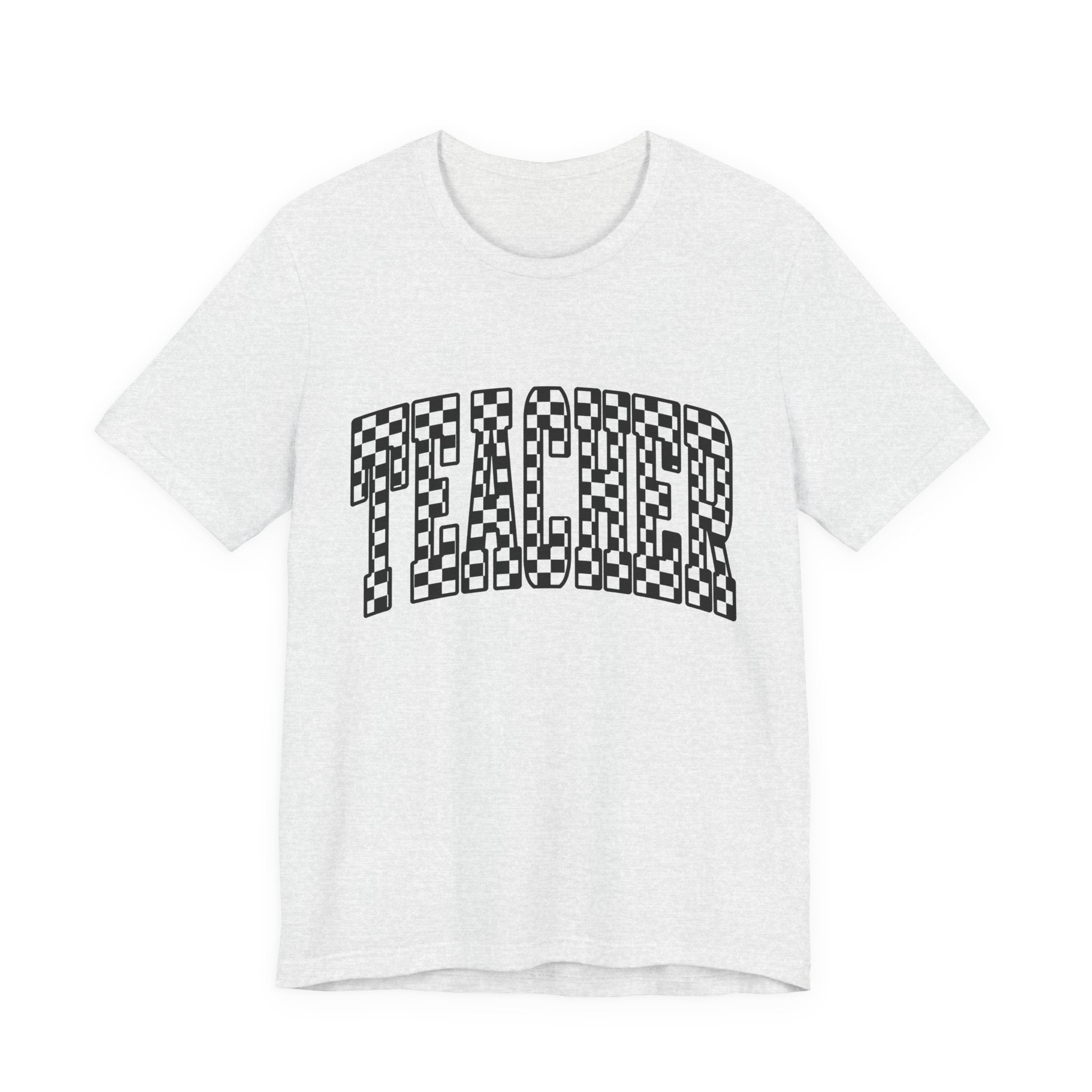 Teacher Checkerboard Graphic Tee