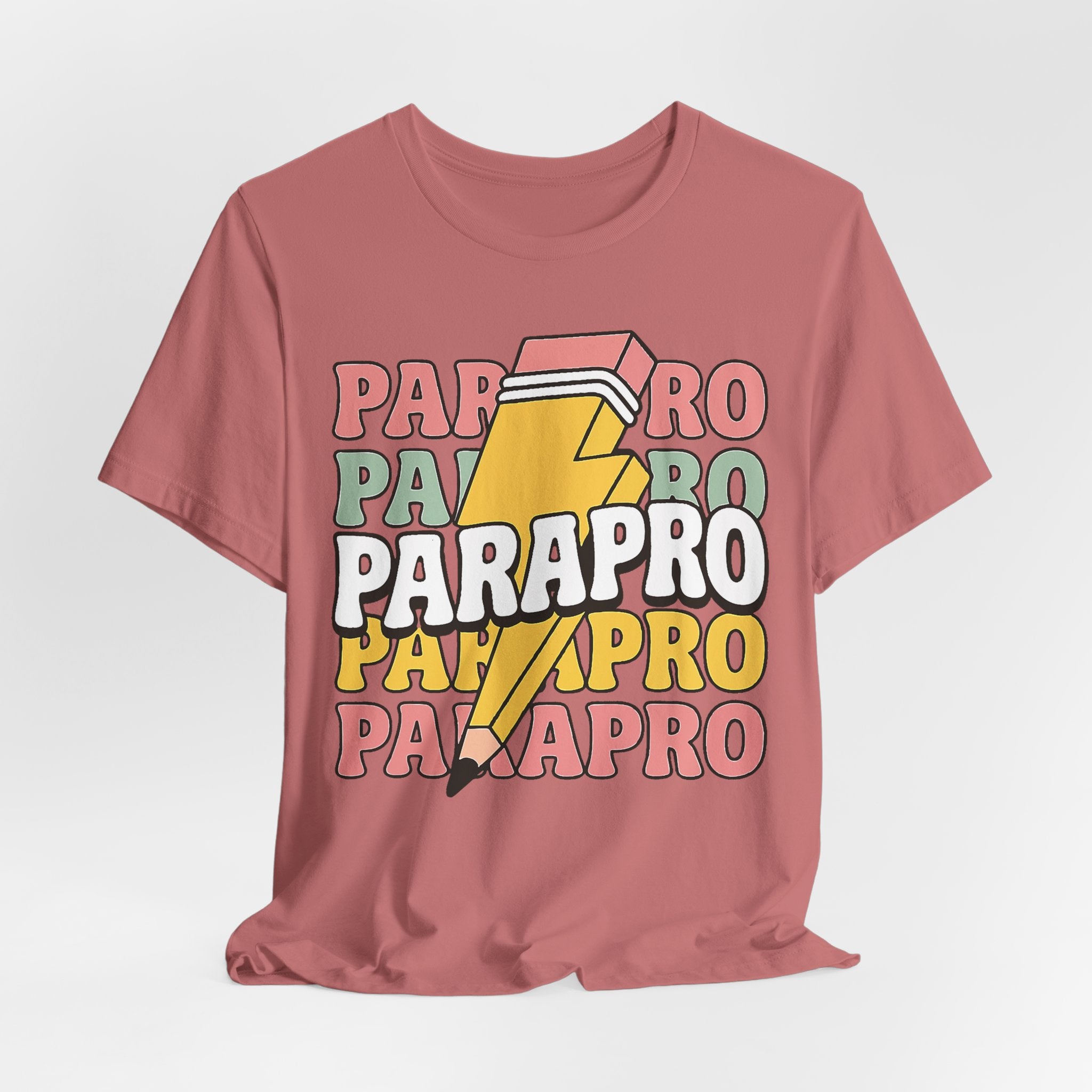 Parapro Pencil Tee — Retro Paraprofessional Appreciation Shirt