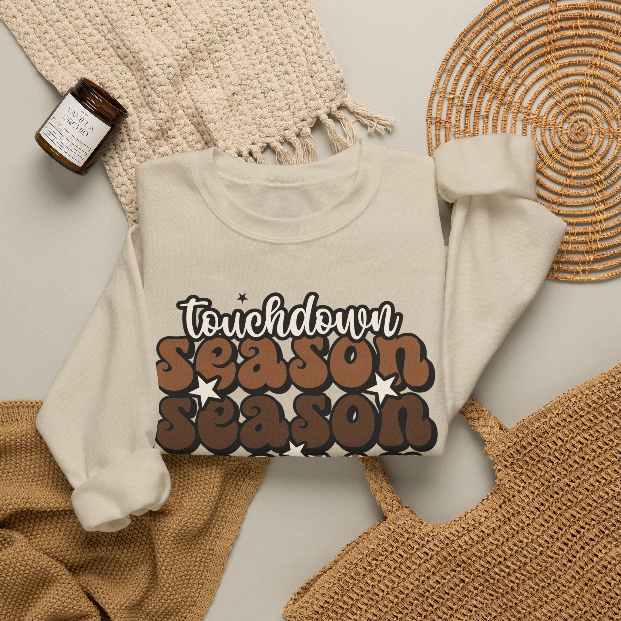 Touchdown Season Unisex Heavy Blend™ Crewneck Sweatshirt