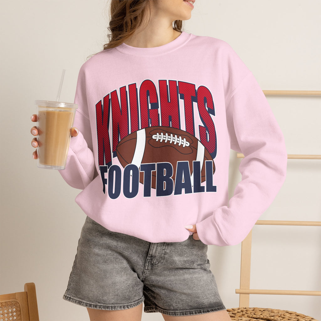 Knights Football Sweatshirt — Team-Fan Crewneck for Game Day