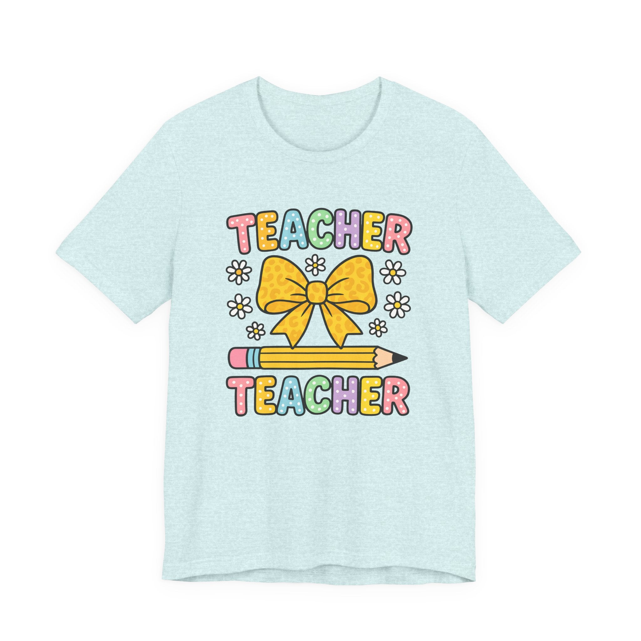 Teacher Bow Pencil T-Shirt