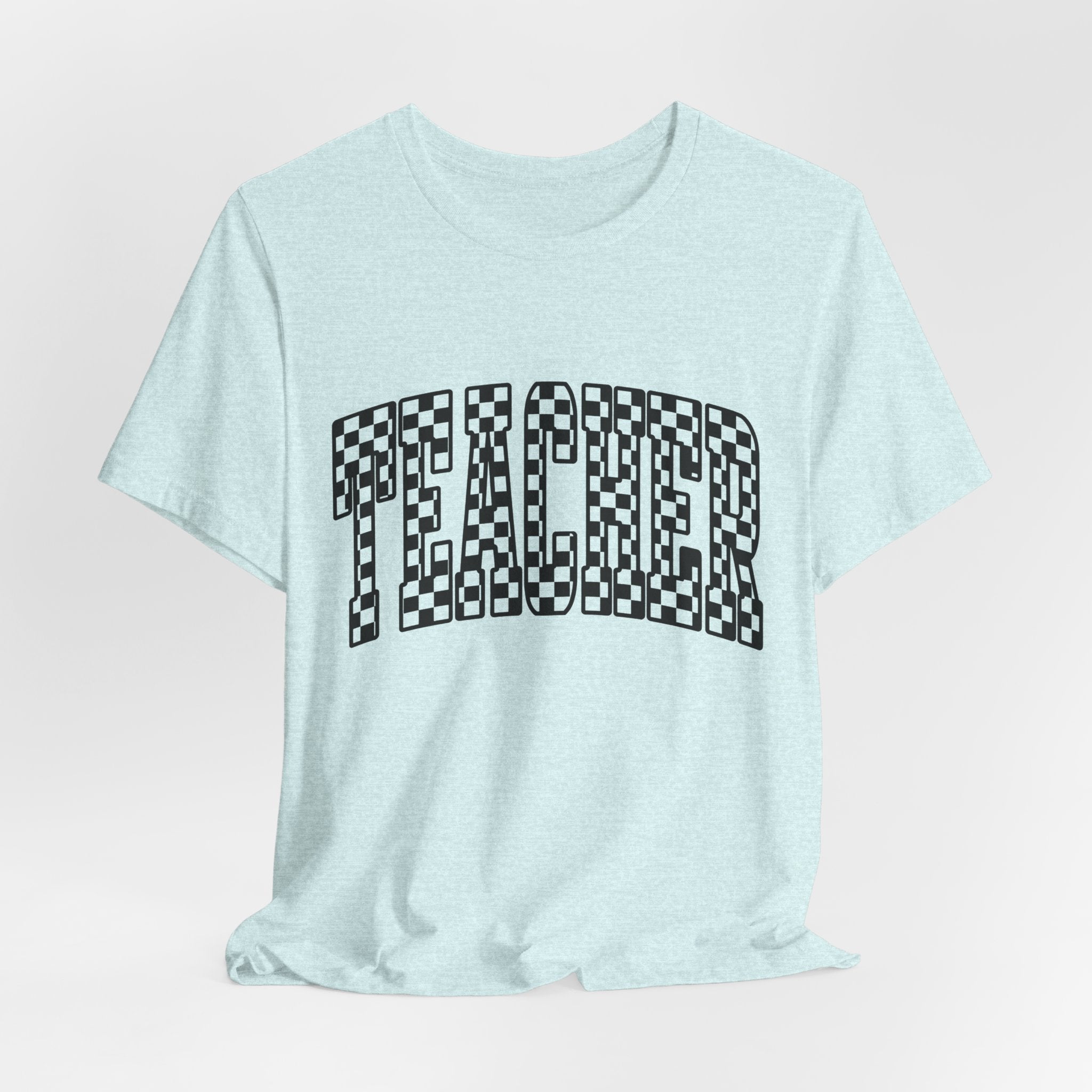 Teacher Checkerboard Graphic Tee