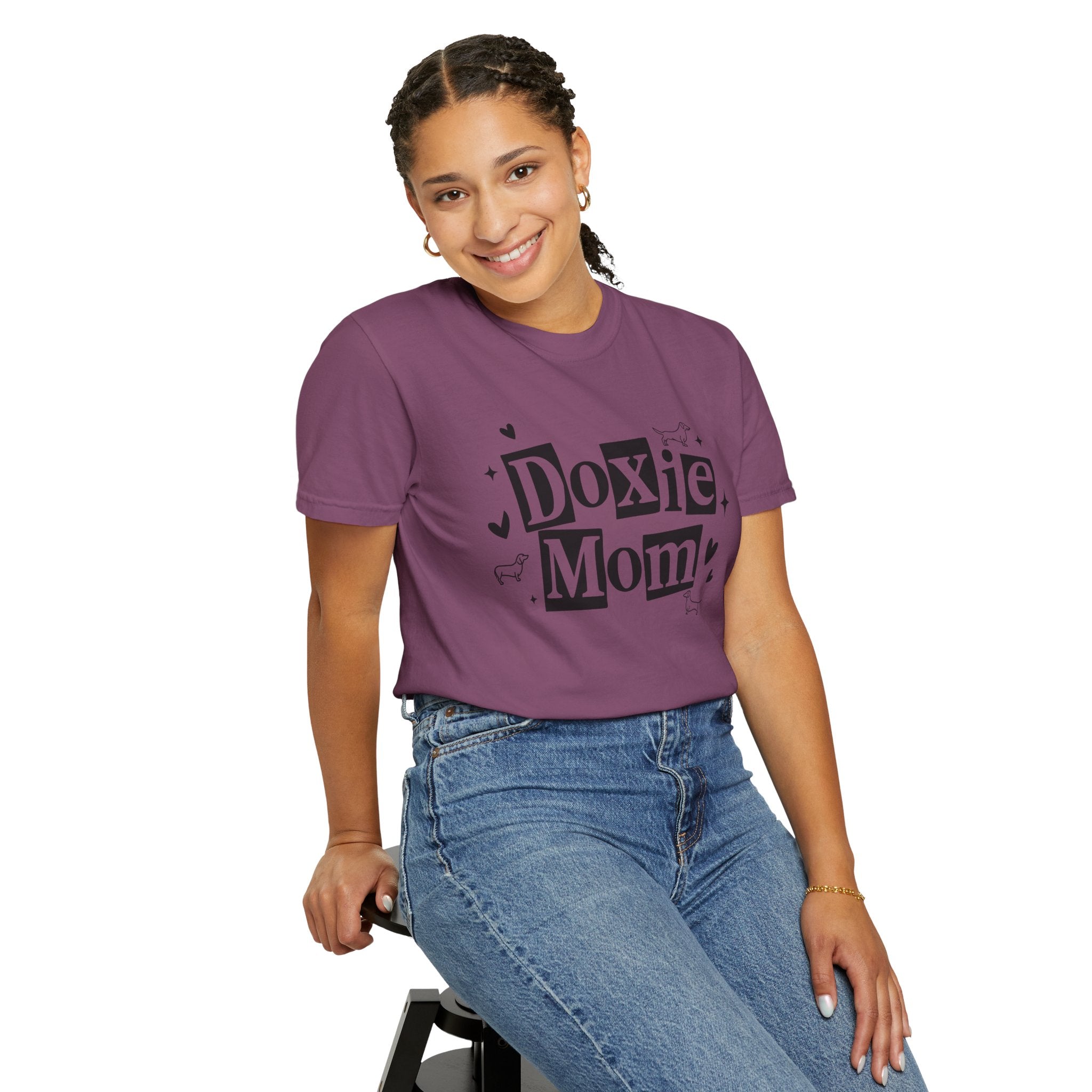 Doxie Mom T-Shirt — Cute Dachshund Dog Mom Tee, Dog Lover Gift