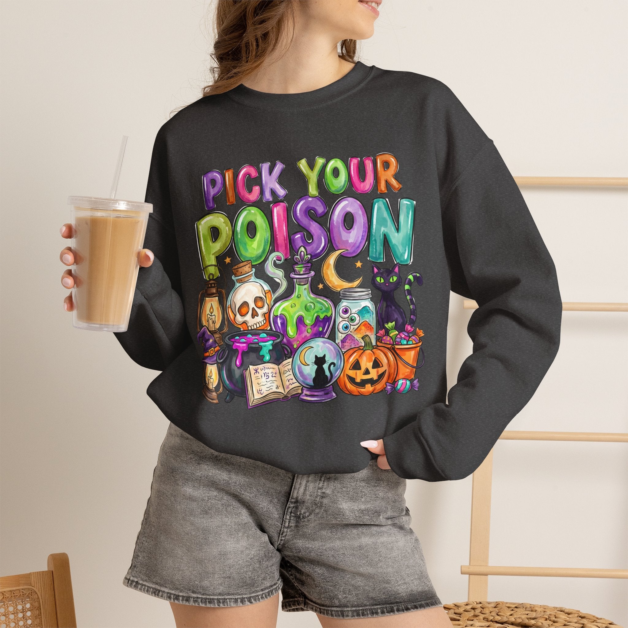 Unisex Heavy Blend™ Halloween Crewneck Sweatshirt