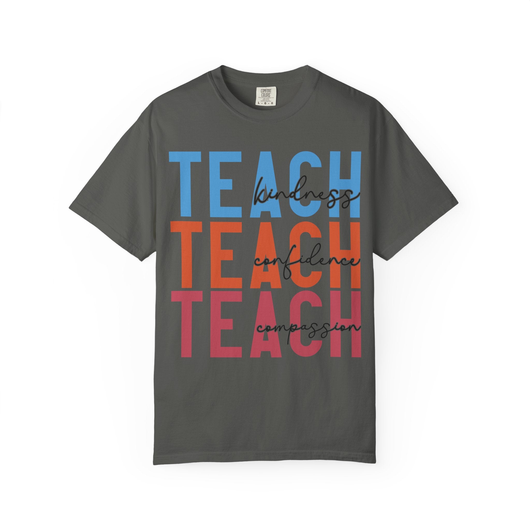Teach Kindness Graphic Tee — Teacher Appreciation T-Shirt