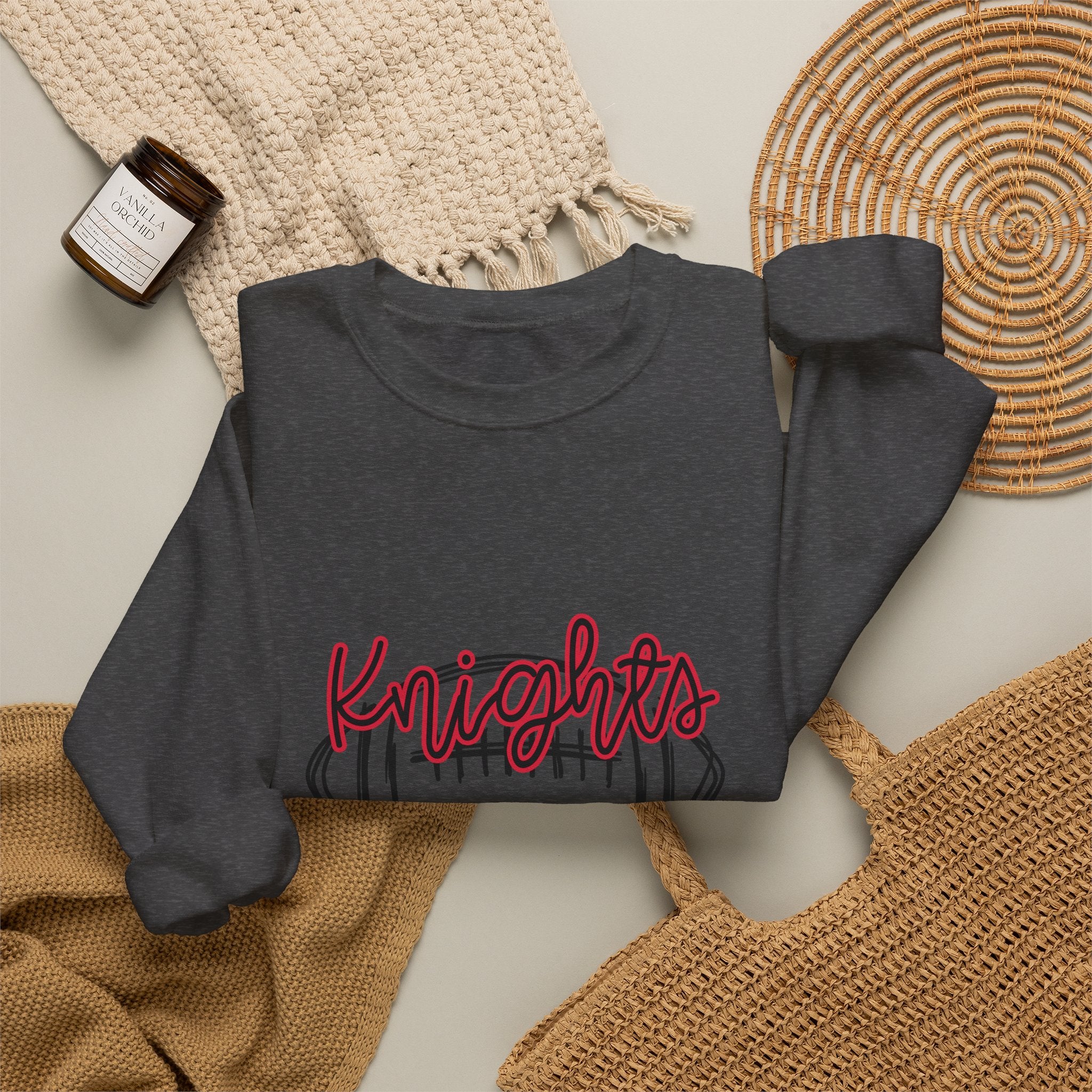 Knights Football Crewneck Sweatshirt