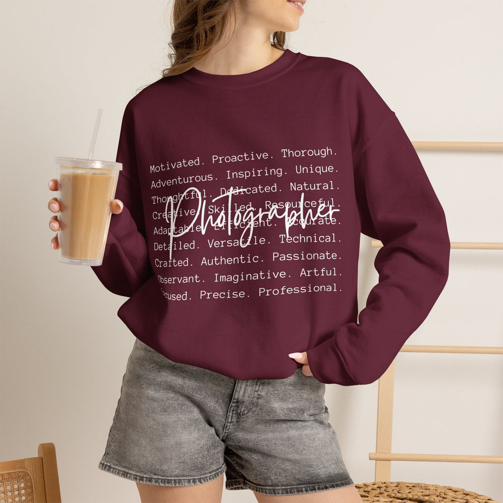 Photographer Crewneck Sweatshirt