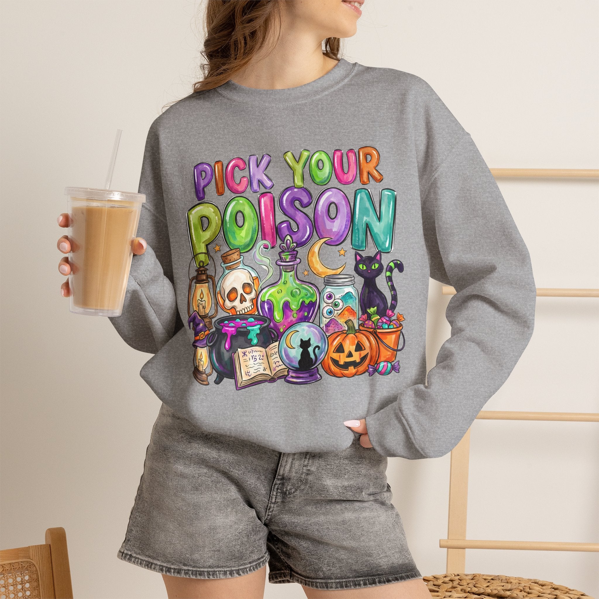 Unisex Heavy Blend™ Halloween Crewneck Sweatshirt
