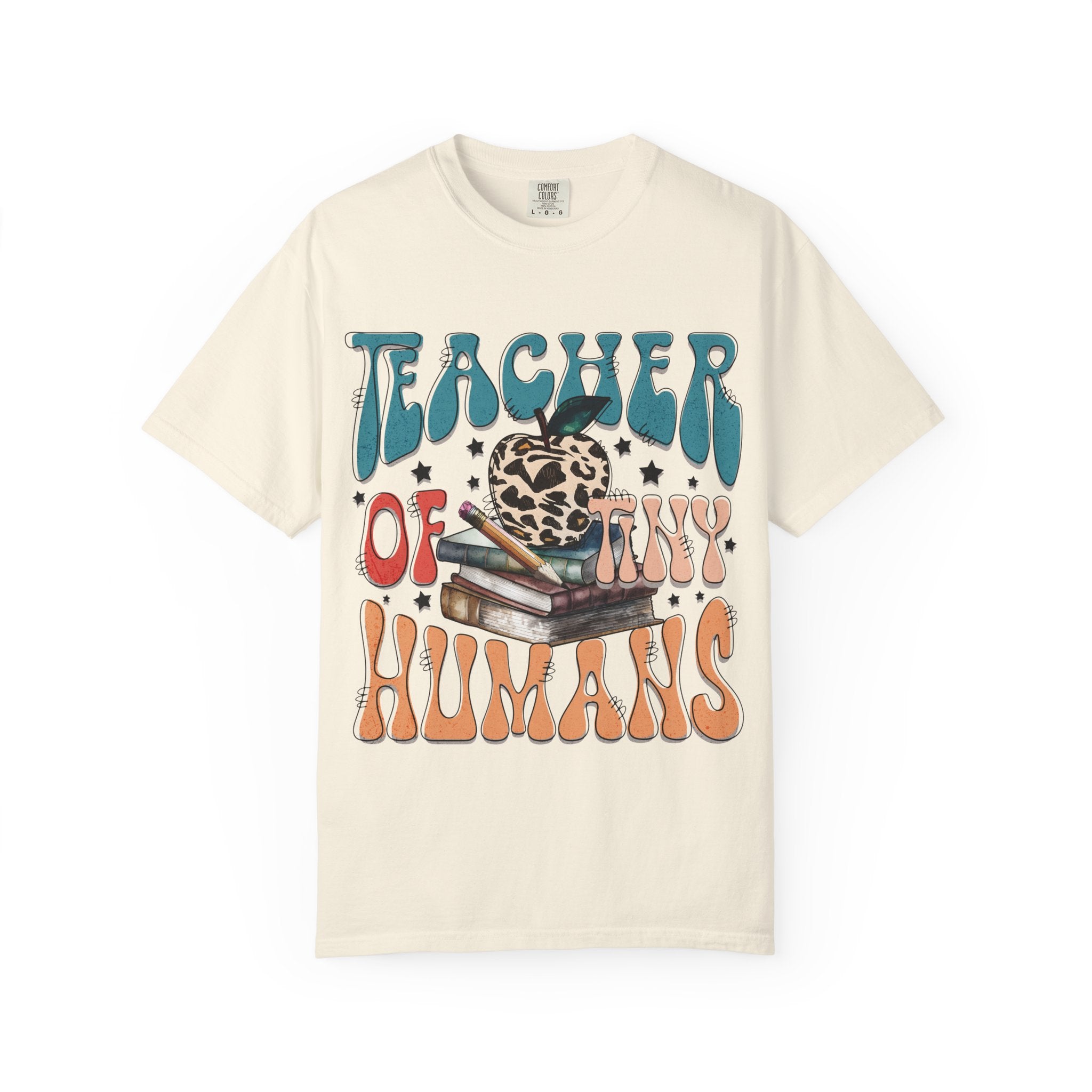 Teacher of Tiny Humans T-Shirt — Cute Retro Teacher Graphic Tee
