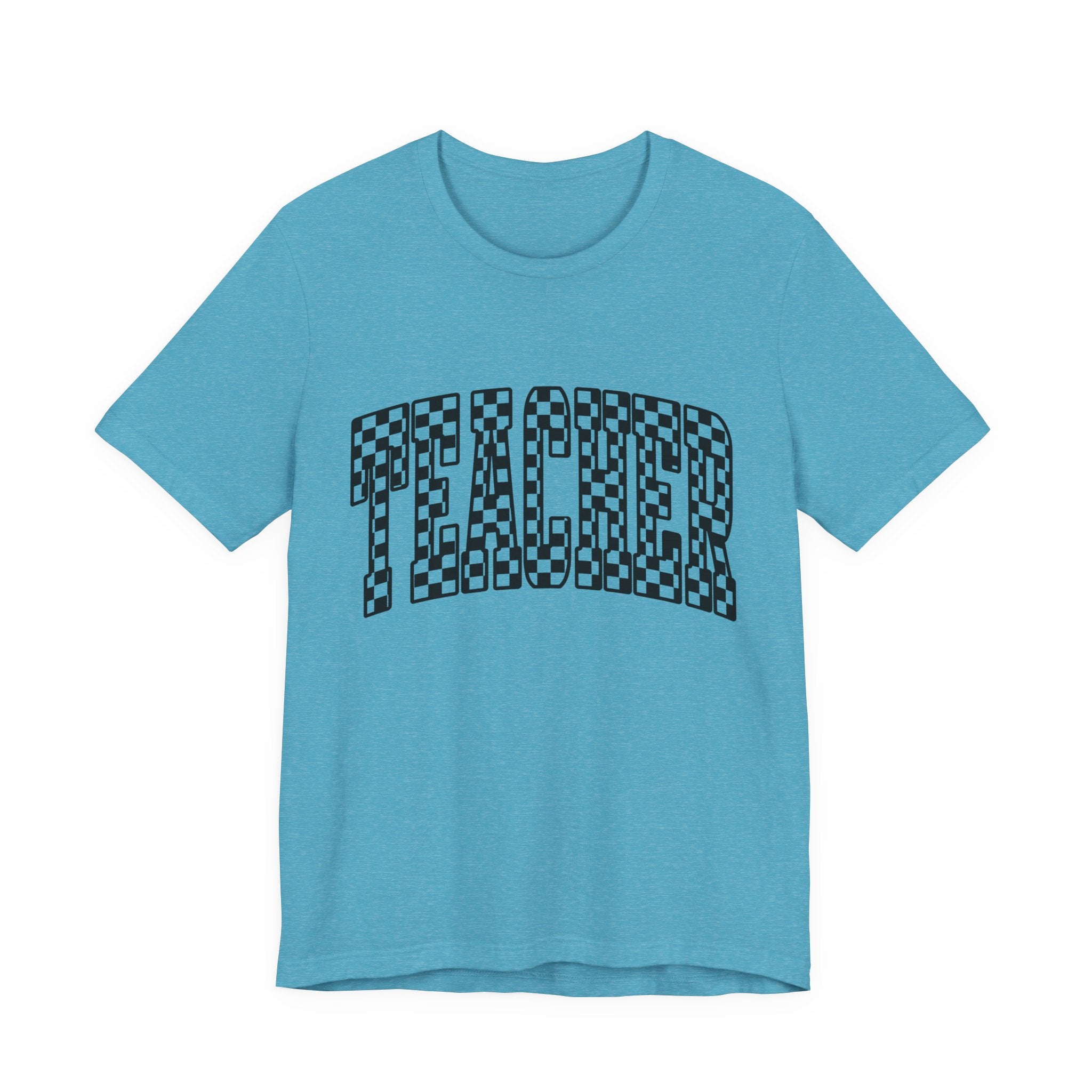 Teacher Checkerboard Graphic Tee