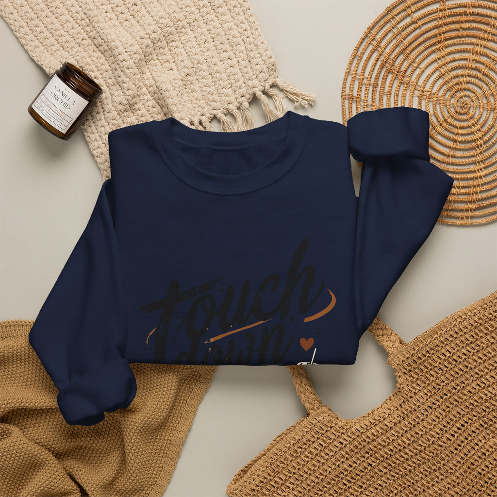 Touchdown Season Crewneck Sweatshirt — Football Fan Game Day Pullover
