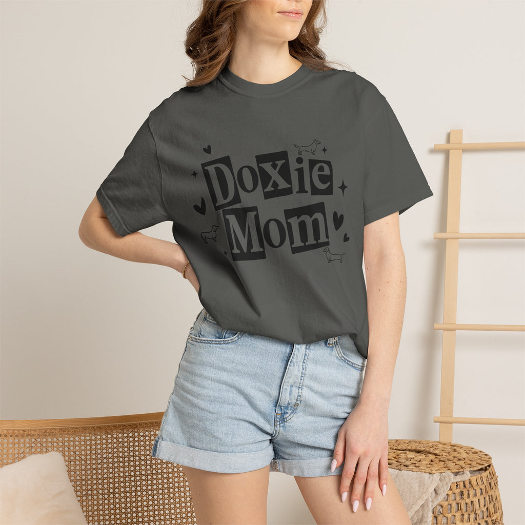 Doxie Mom T-Shirt — Cute Dachshund Dog Mom Tee, Dog Lover Gift