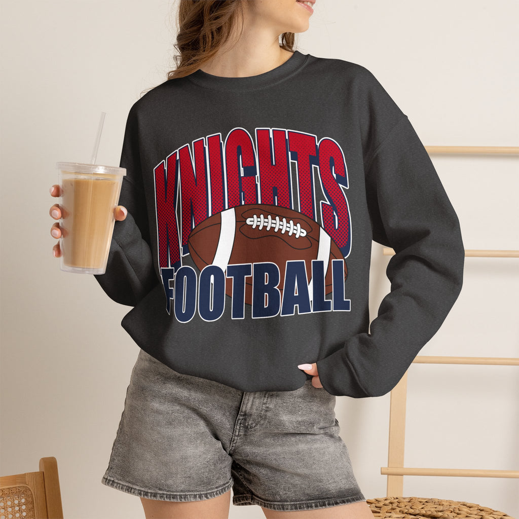 Knights Football Sweatshirt — Team-Fan Crewneck for Game Day