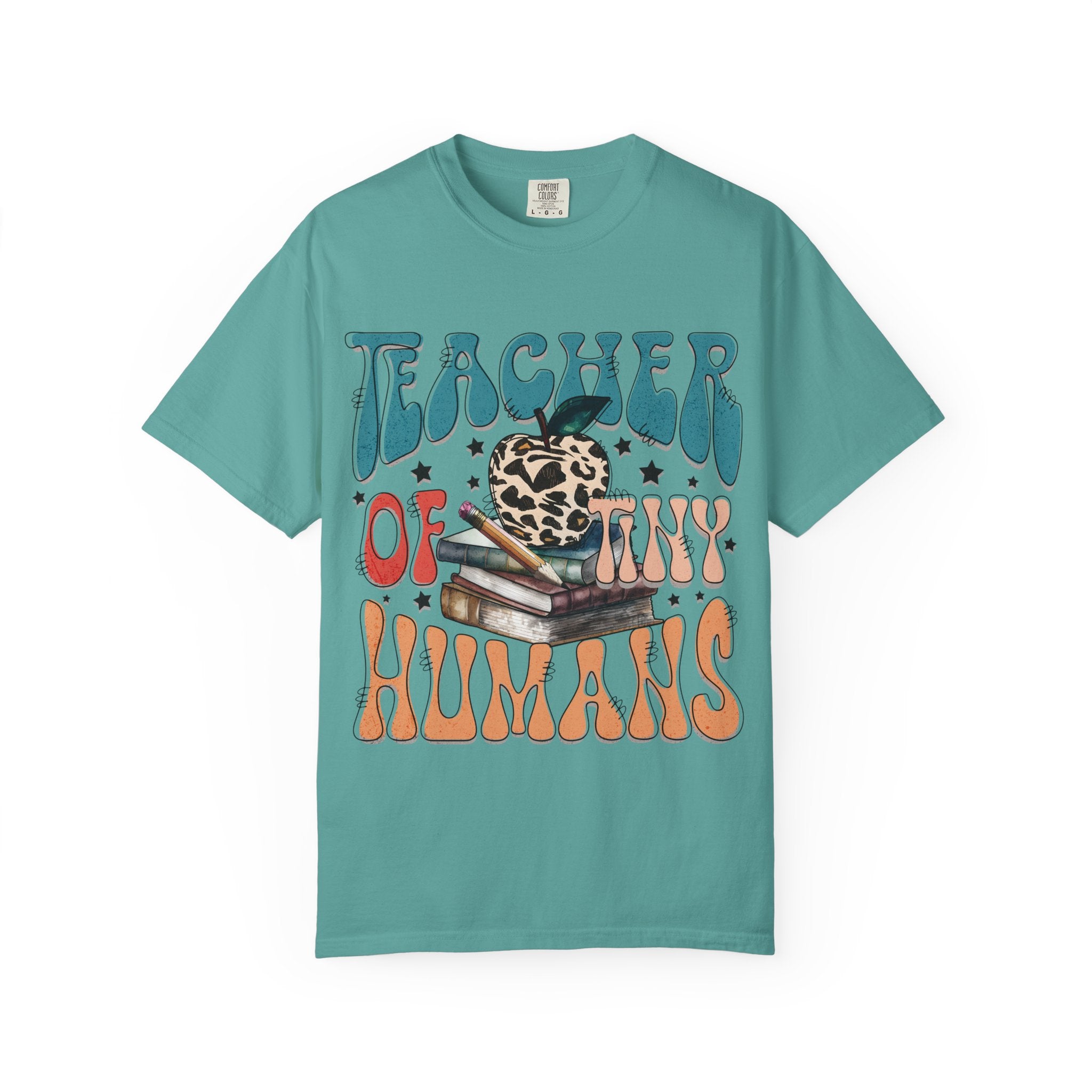 Teacher of Tiny Humans T-Shirt — Cute Retro Teacher Graphic Tee