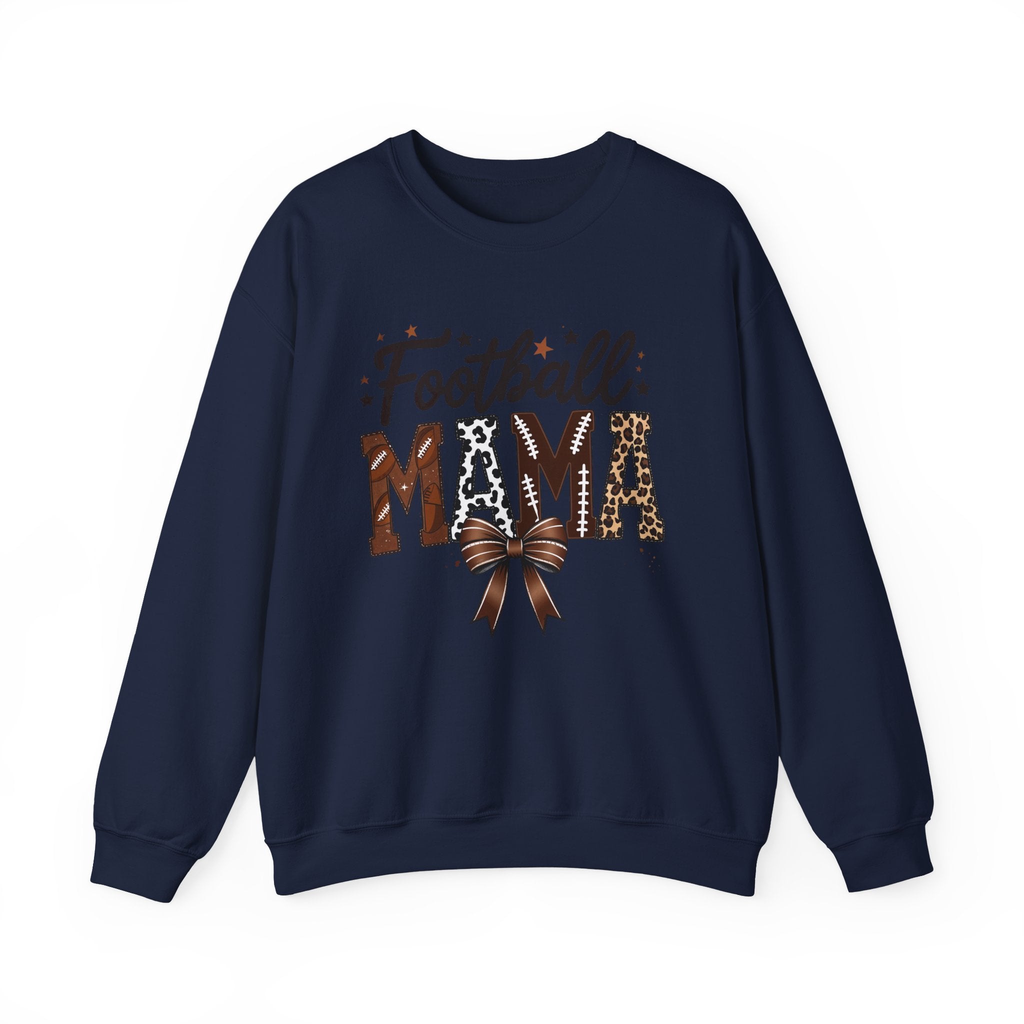Unisex Heavy Blend™ Crewneck Football Mama Sweatshirt