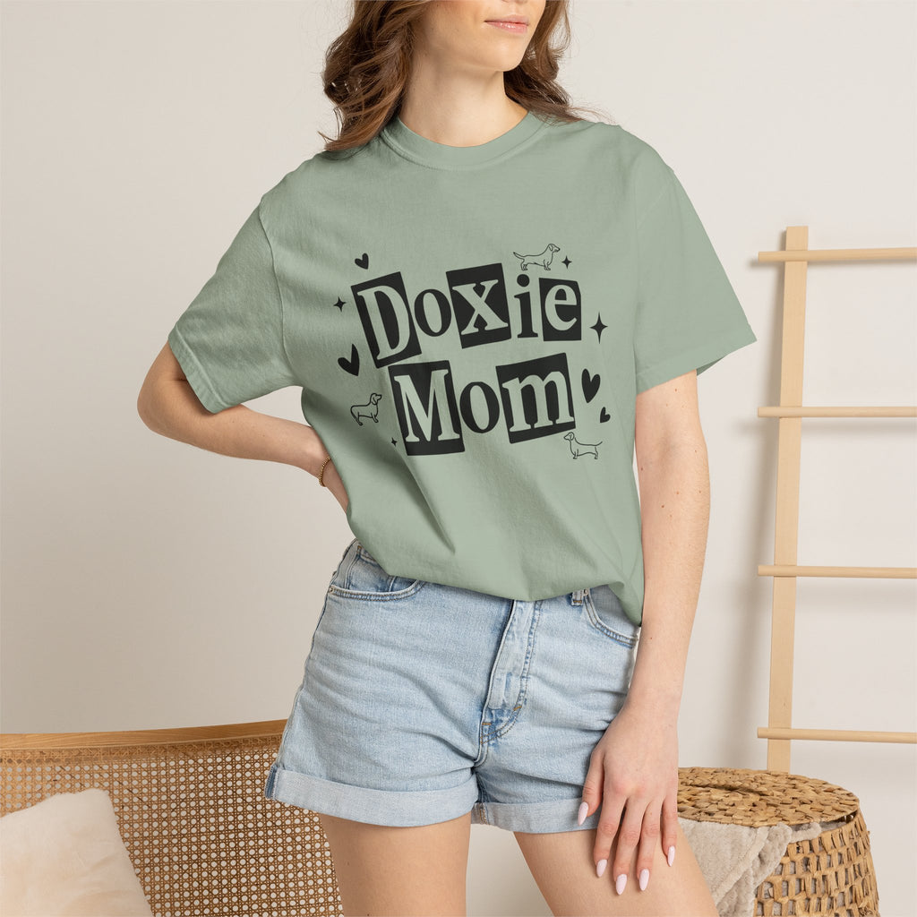Doxie Mom T-Shirt — Cute Dachshund Dog Mom Tee, Dog Lover Gift