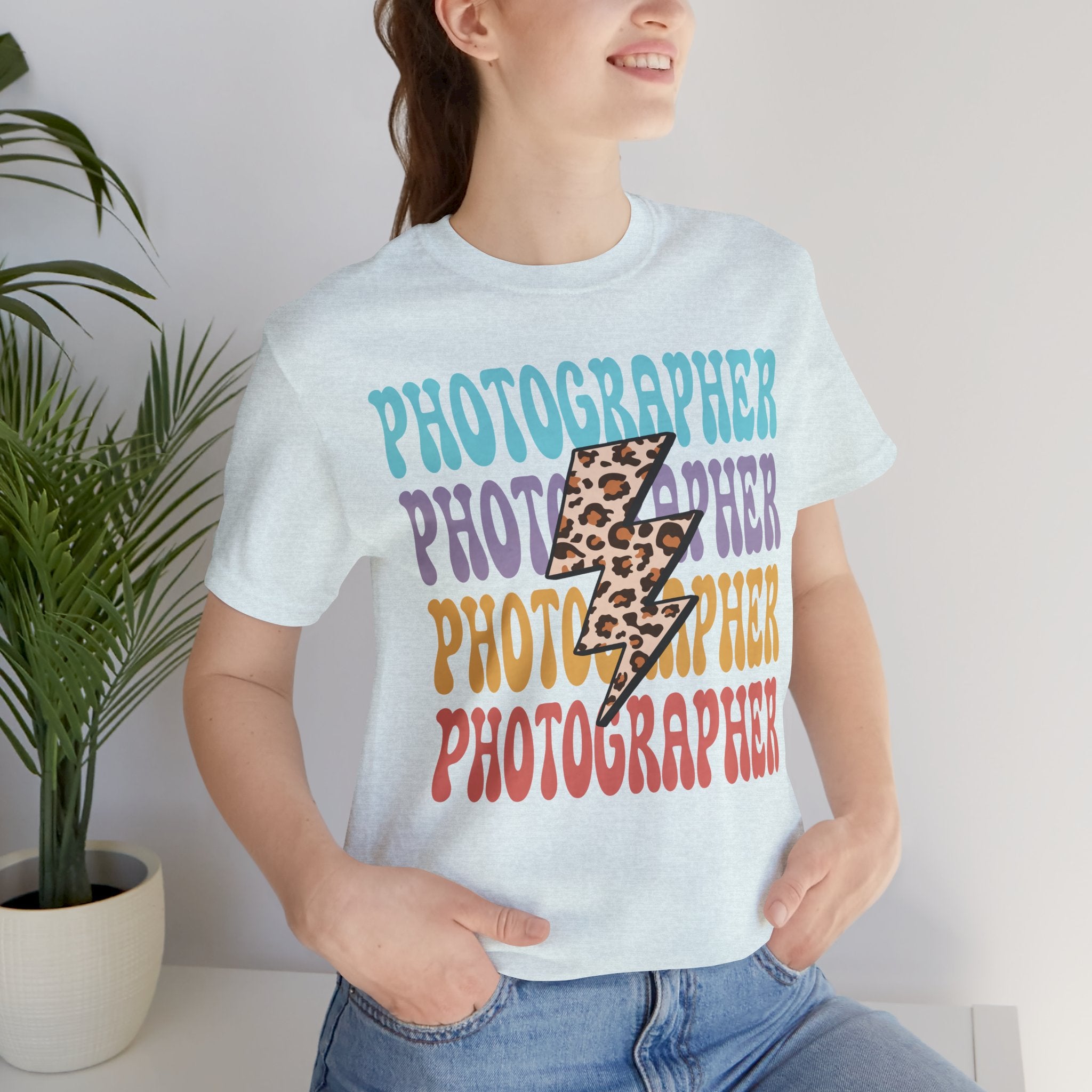 Photographer Lightning Bolt Tee