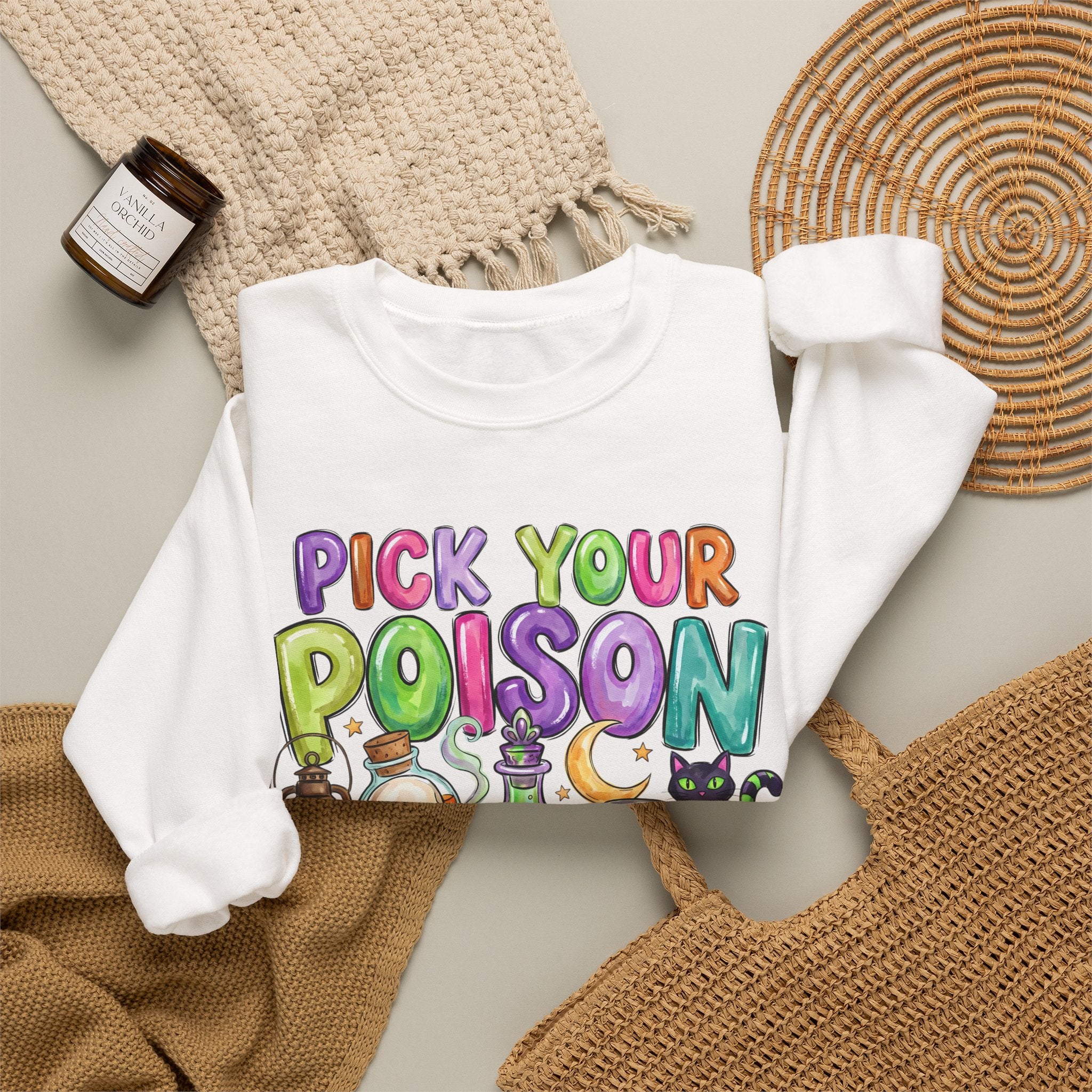 Unisex Heavy Blend™ Halloween Crewneck Sweatshirt