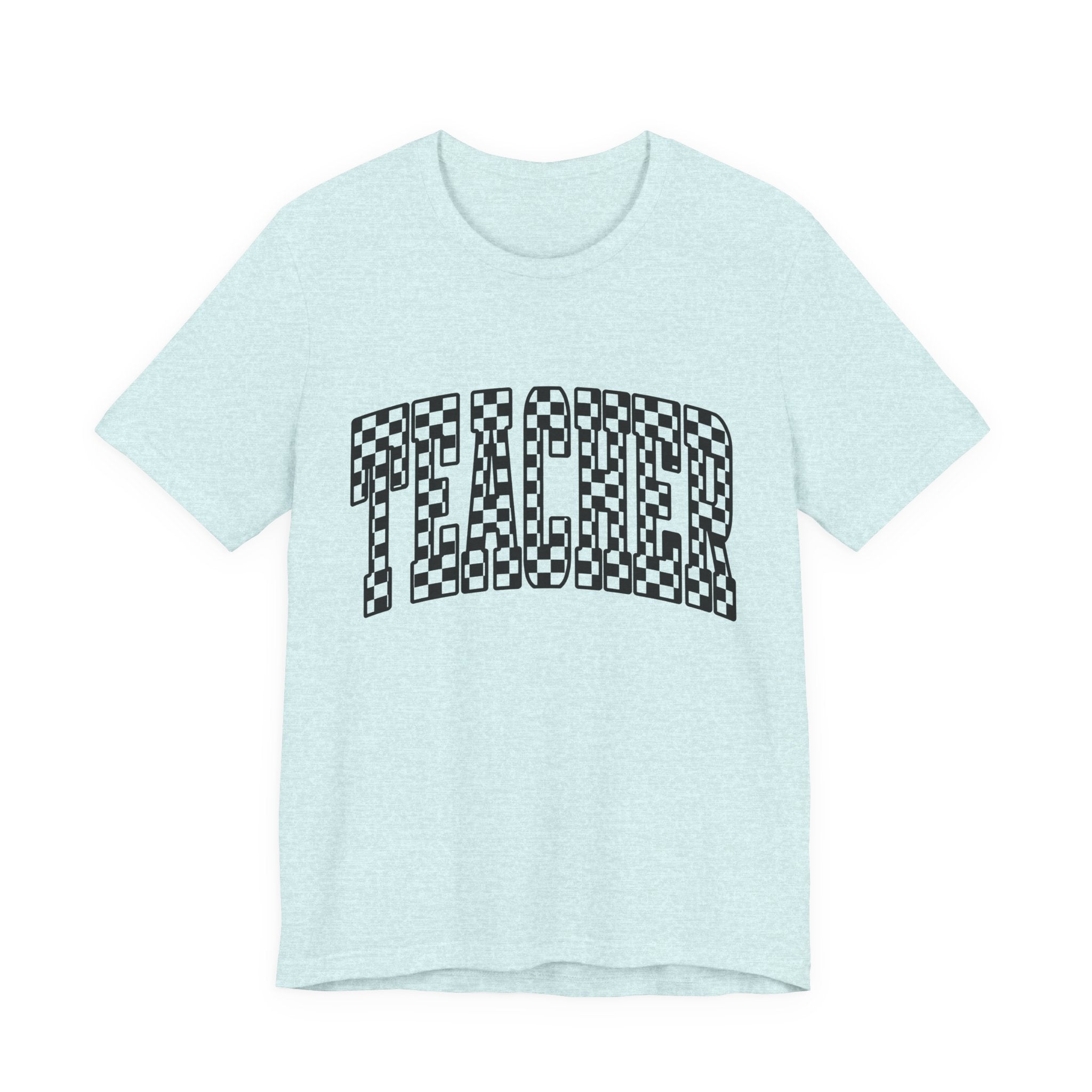 Teacher Checkerboard Graphic Tee