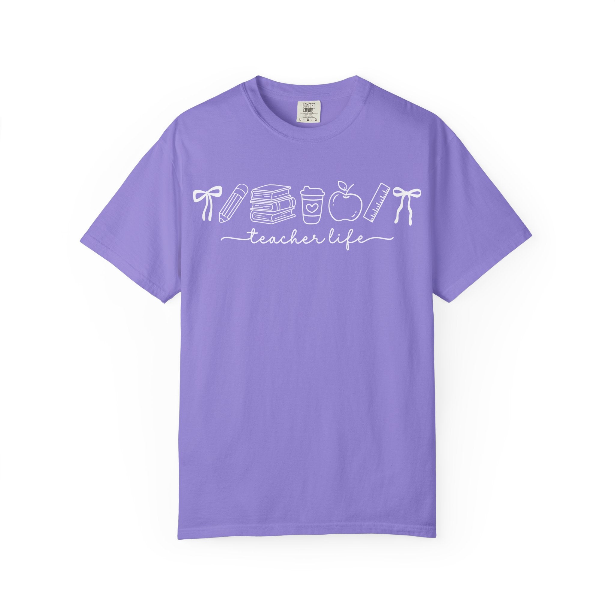Teacher T-Shirt — Minimal Vintage Cream Tee