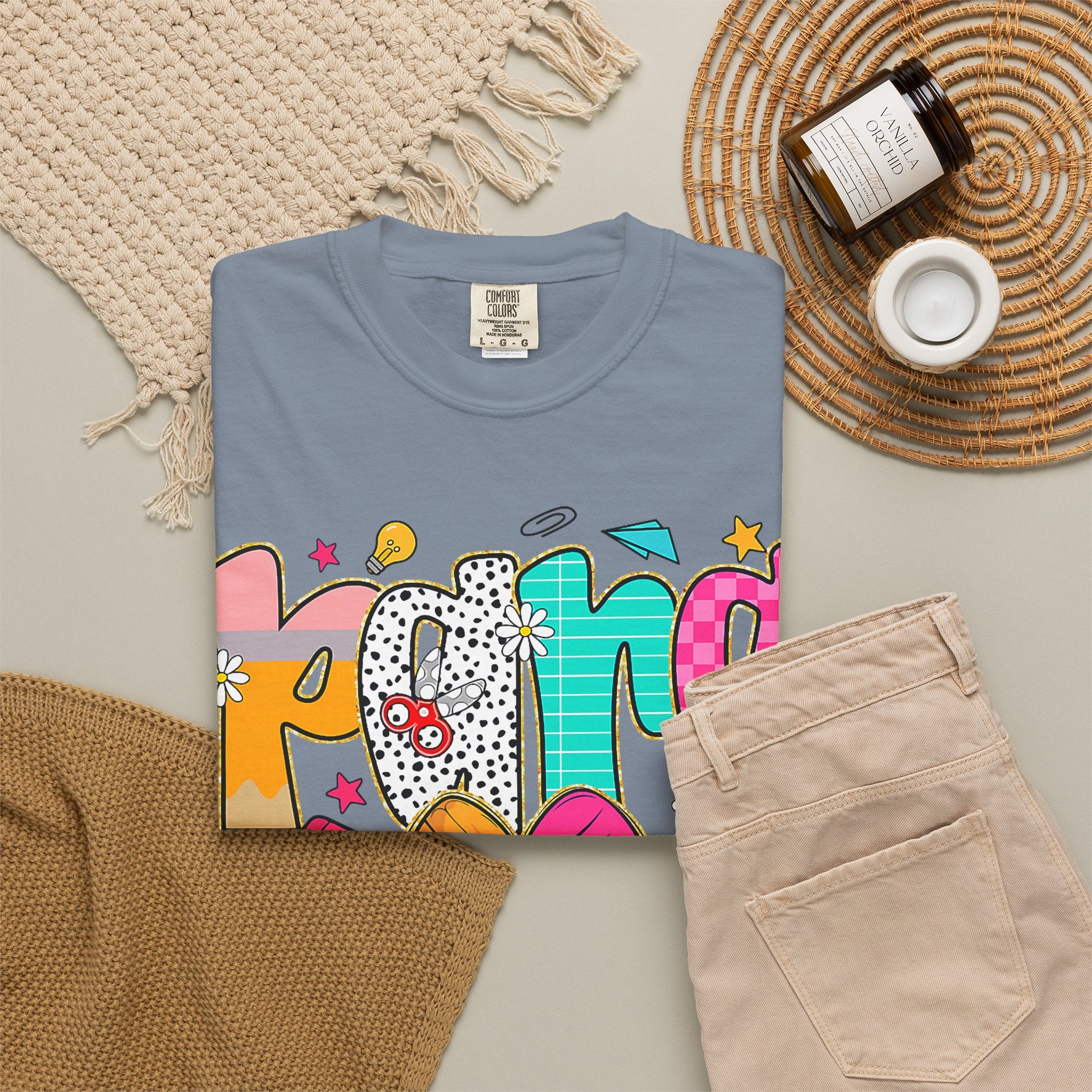 Kind Colorblock Graphic Para Tee