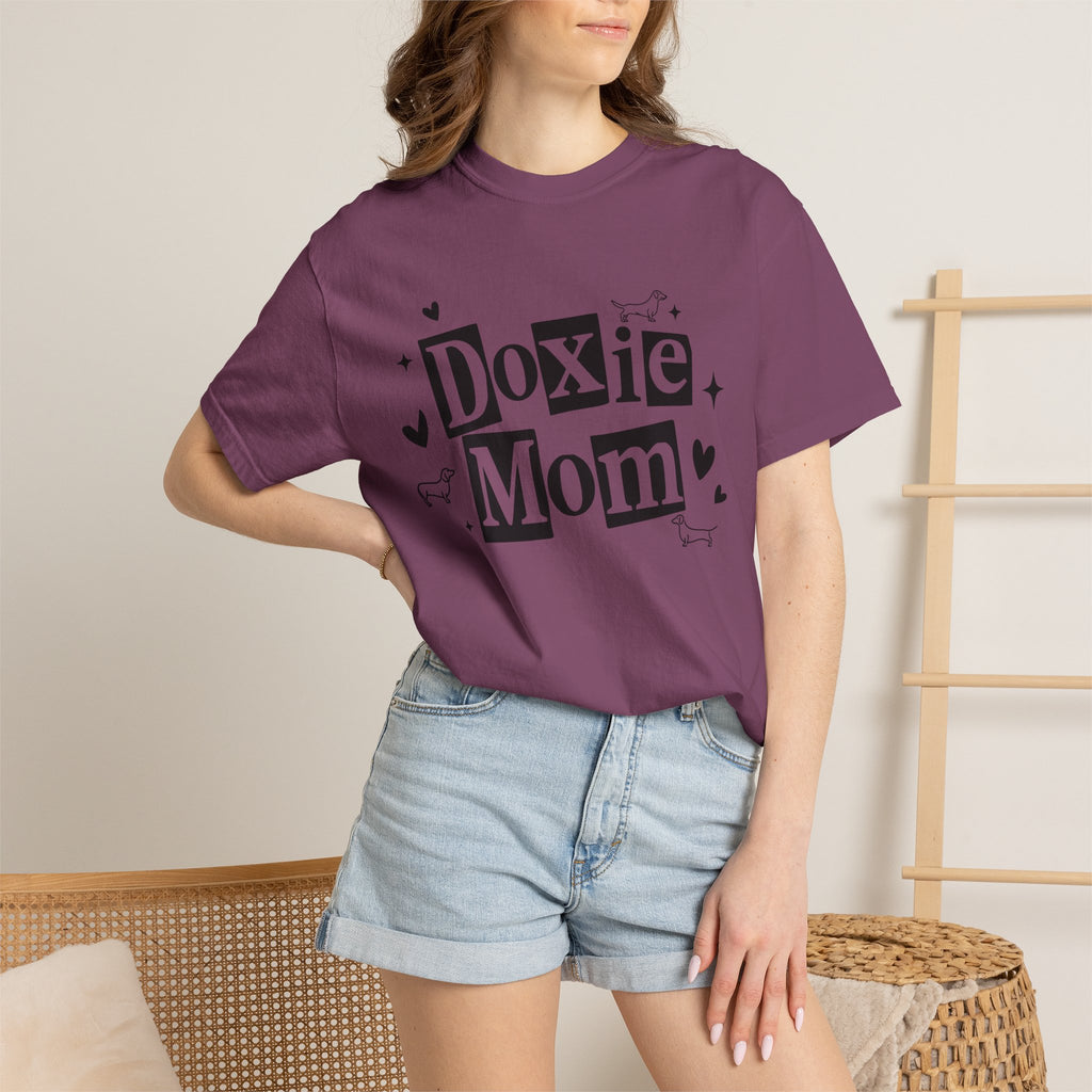 Doxie Mom T-Shirt — Cute Dachshund Dog Mom Tee, Dog Lover Gift