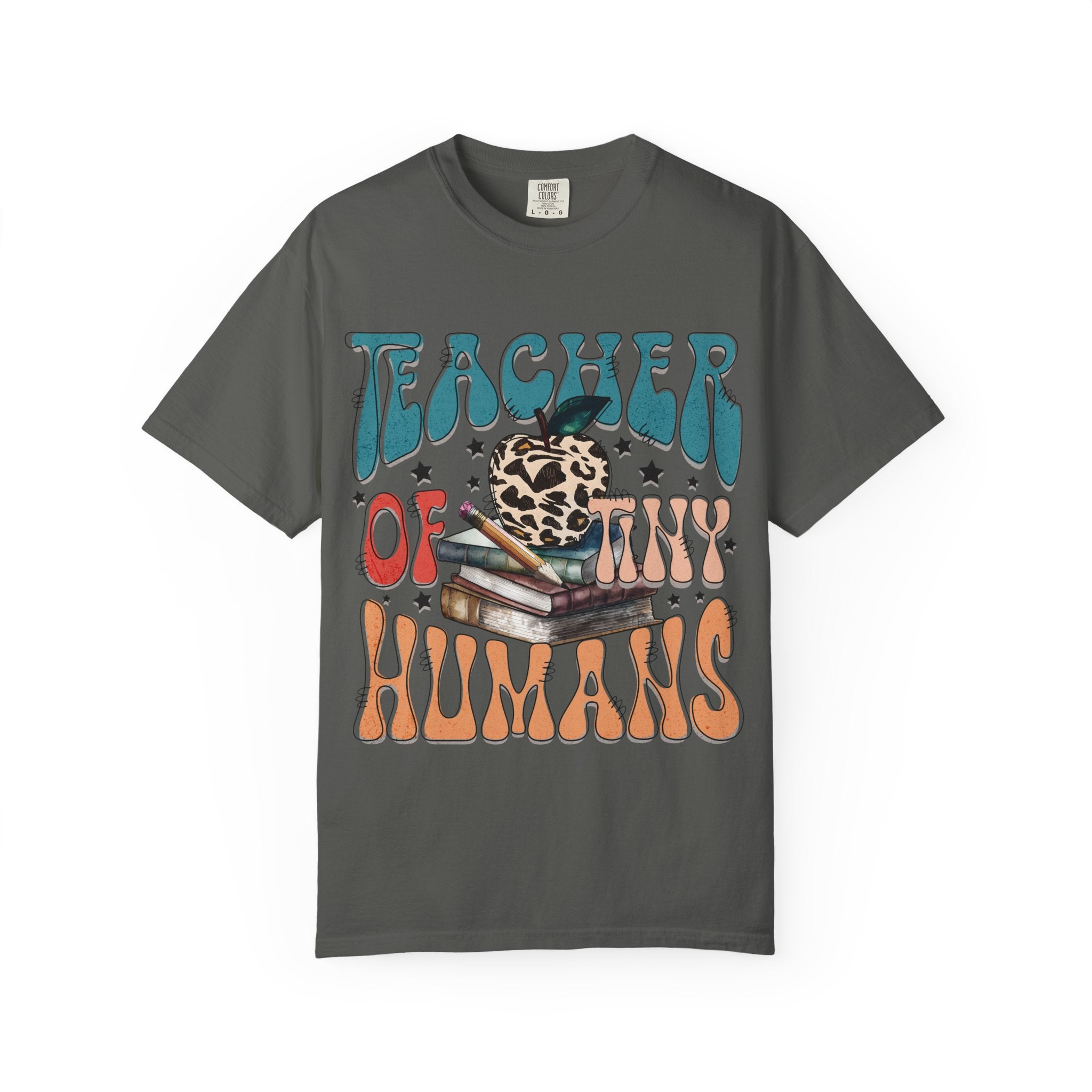 Teacher of Tiny Humans T-Shirt — Cute Retro Teacher Graphic Tee