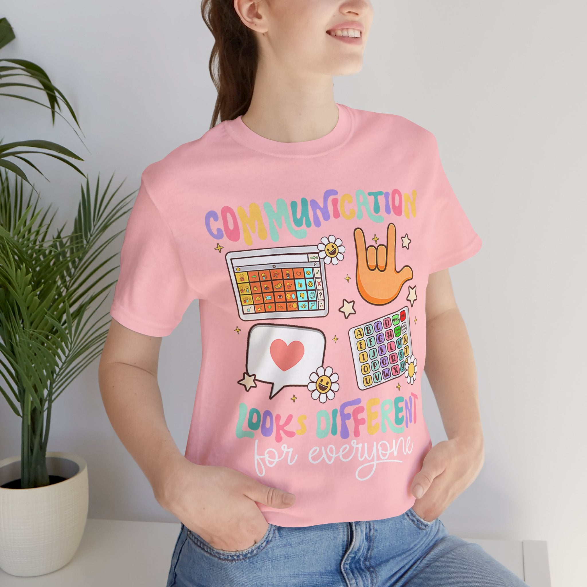 Communication Looks Different Tee