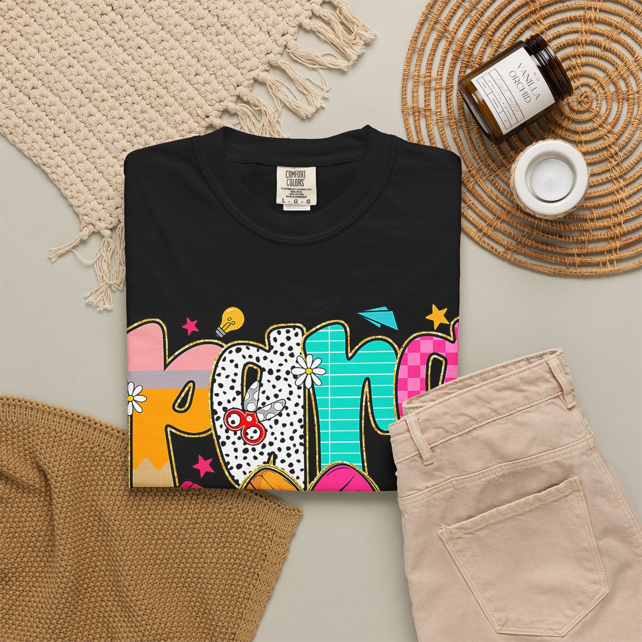 Kind Colorblock Graphic Para Tee