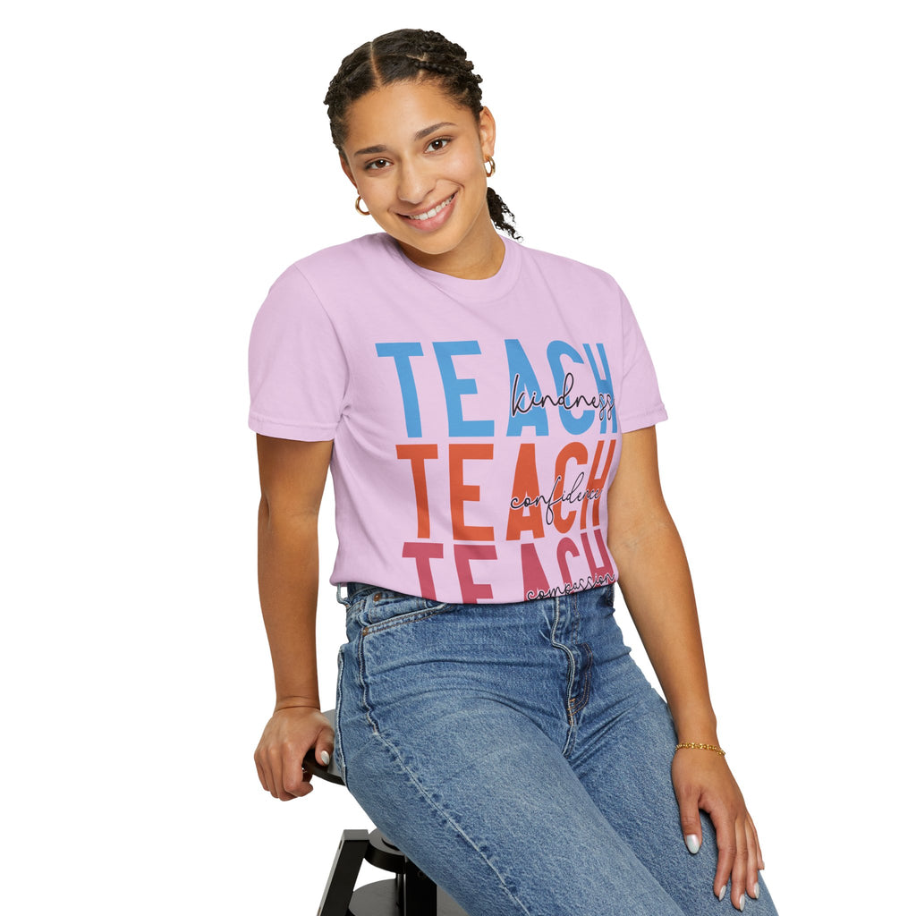 Teach Kindness Graphic Tee — Teacher Appreciation T-Shirt