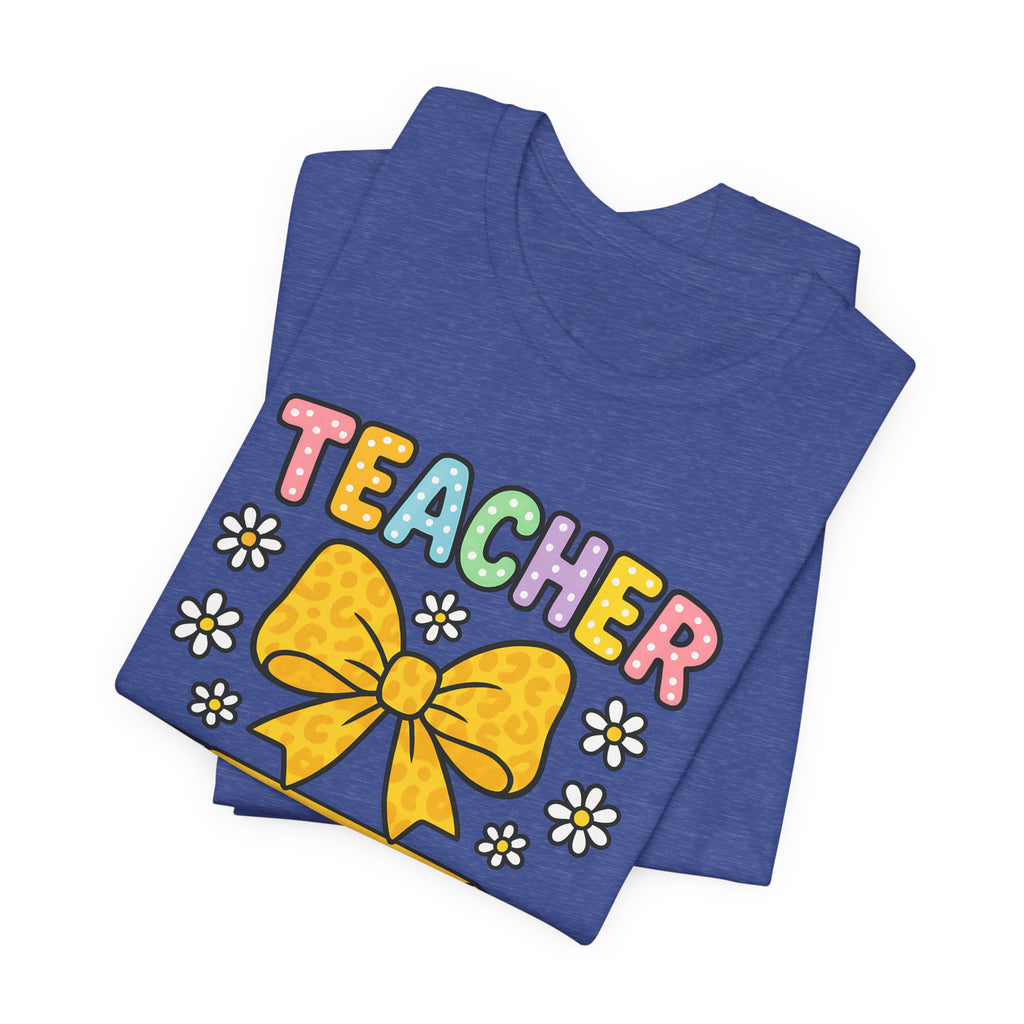 Teacher Bow Pencil T-Shirt