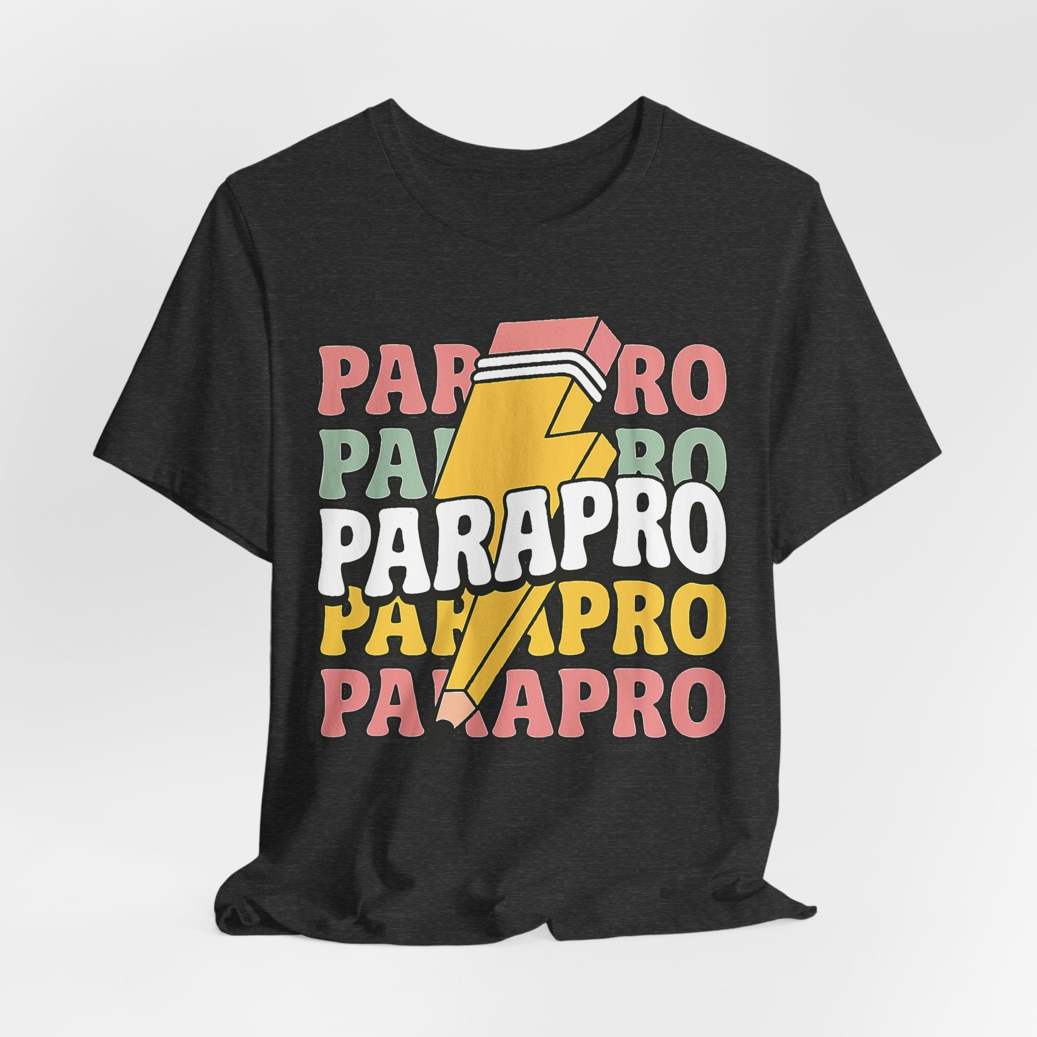 Parapro Pencil Tee — Retro Paraprofessional Appreciation Shirt