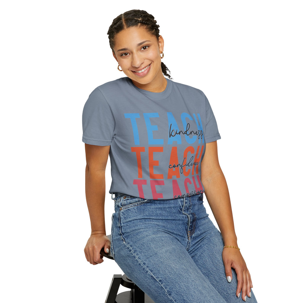 Teach Kindness Graphic Tee — Teacher Appreciation T-Shirt