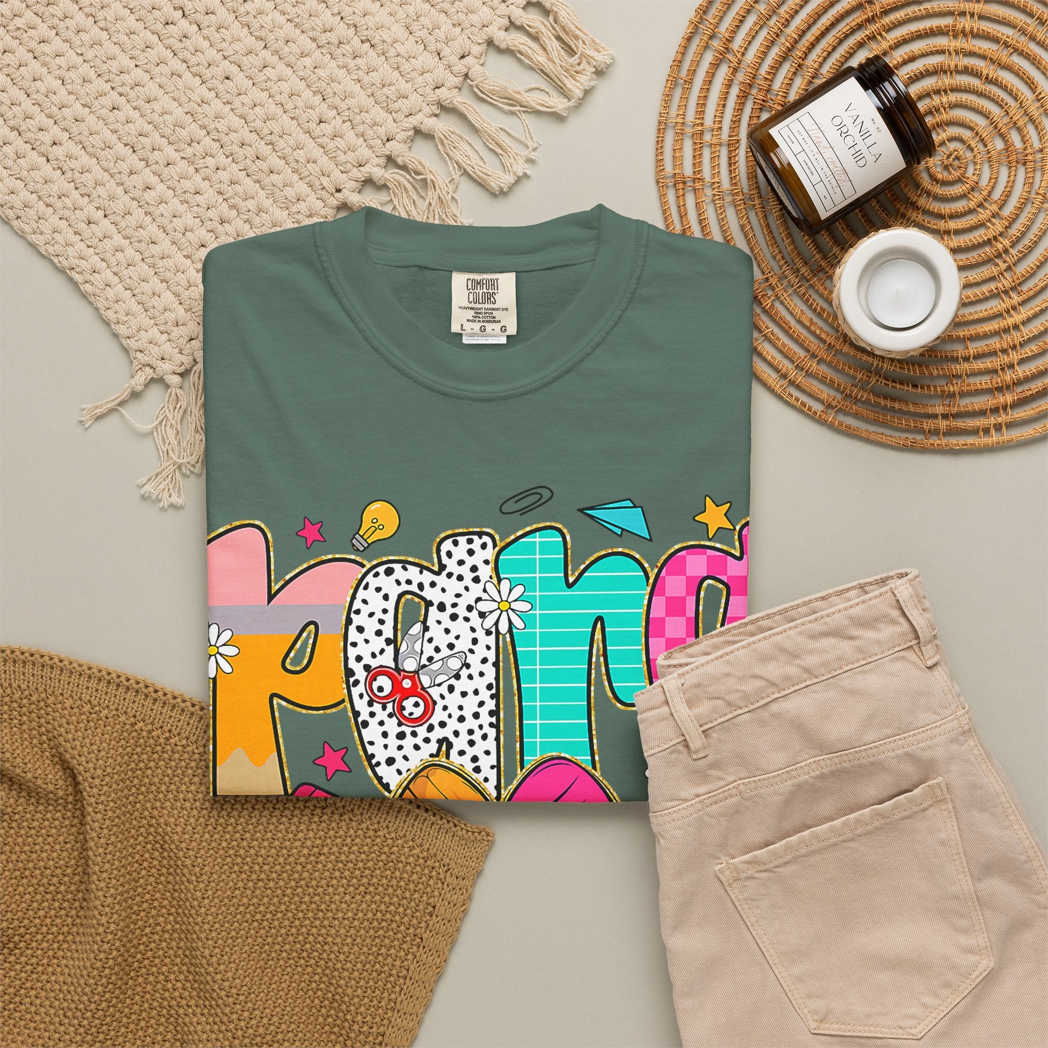 Kind Colorblock Graphic Para Tee