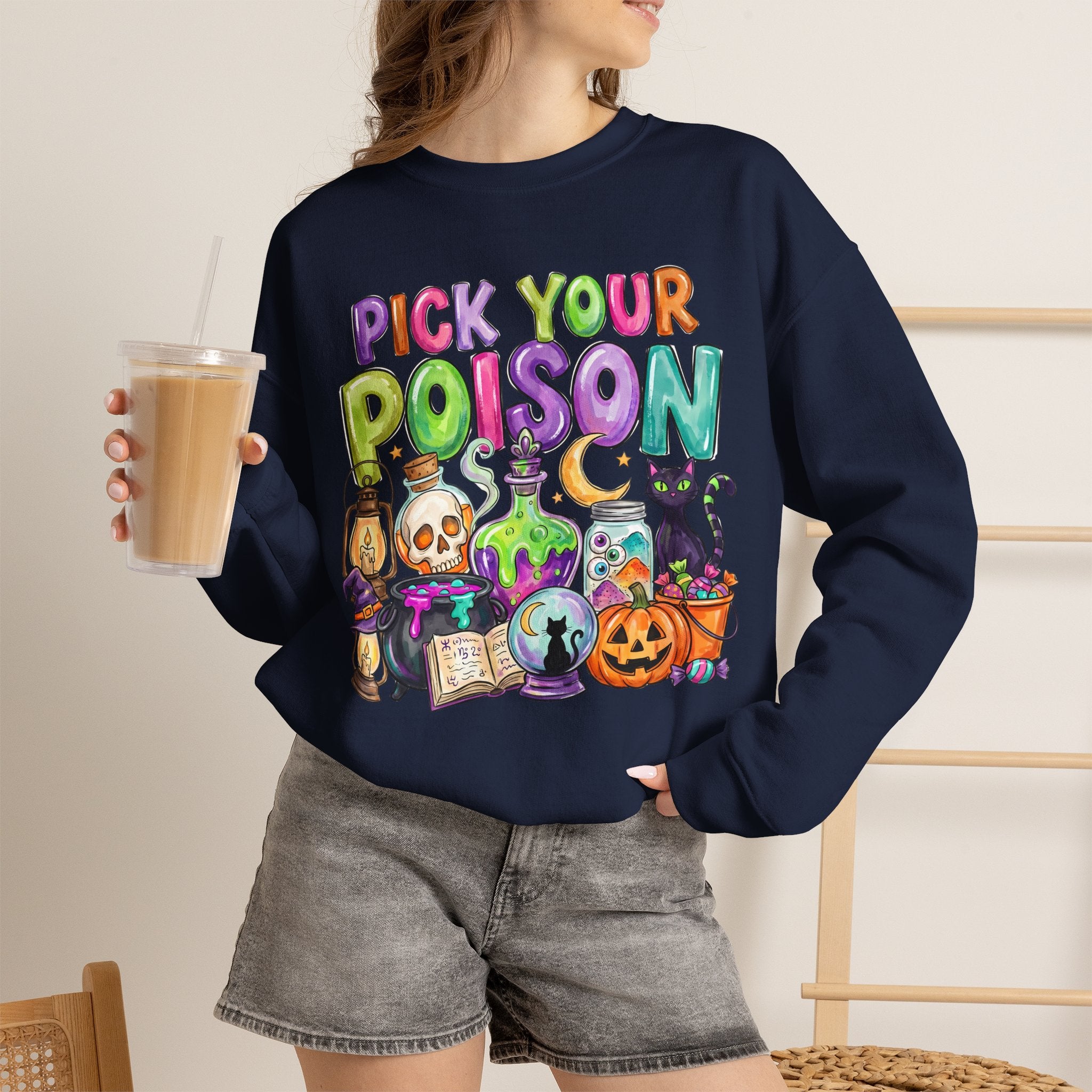 Unisex Heavy Blend™ Halloween Crewneck Sweatshirt