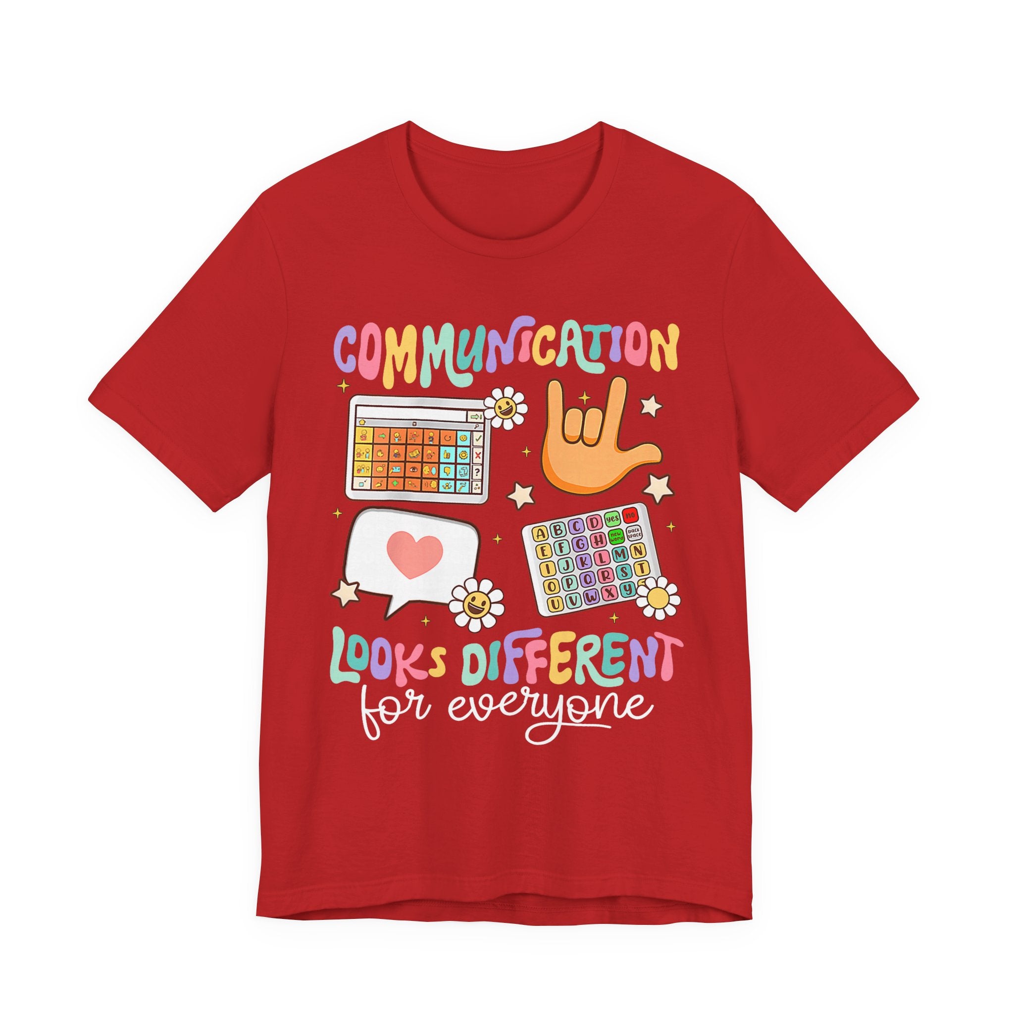 Communication Looks Different Tee