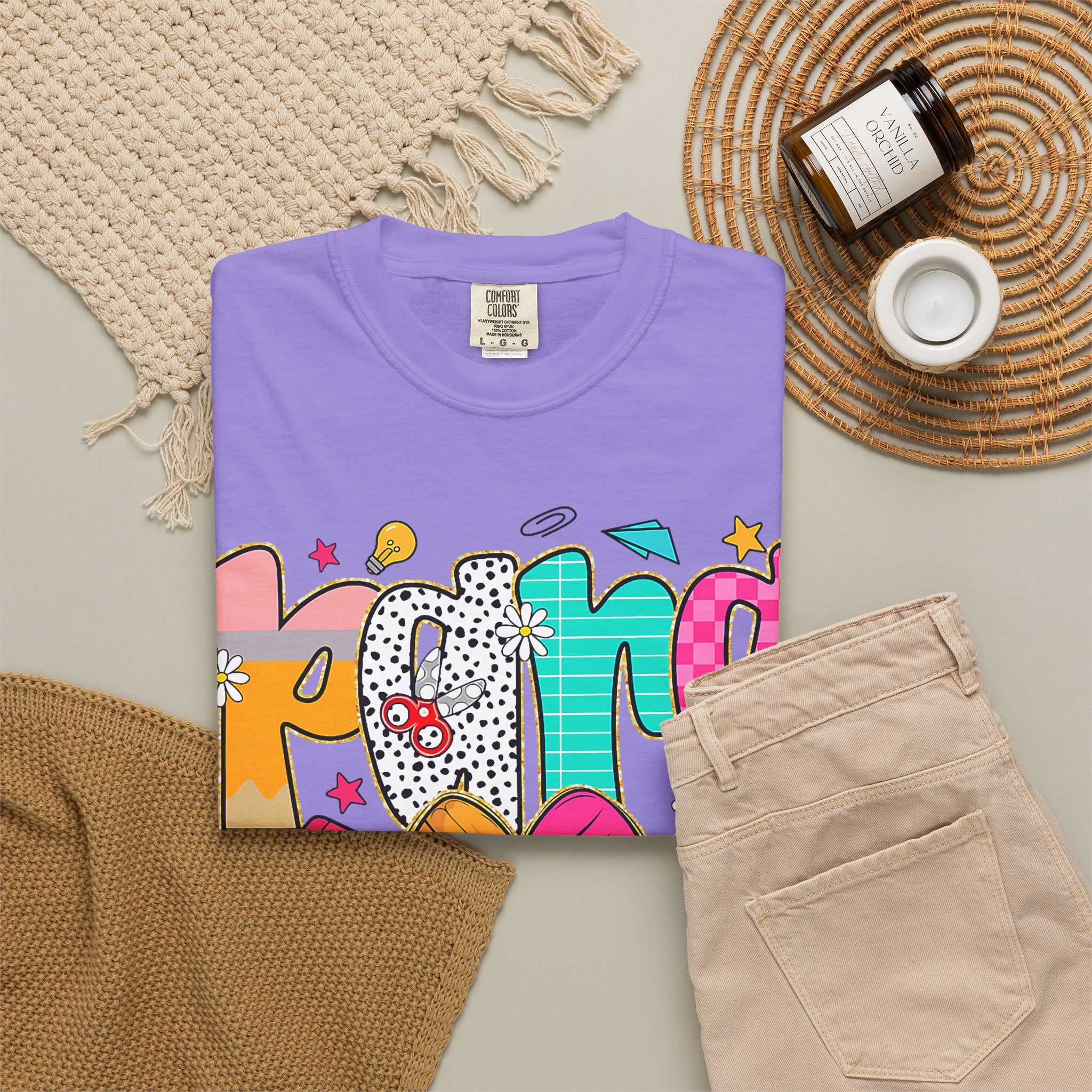Kind Colorblock Graphic Para Tee
