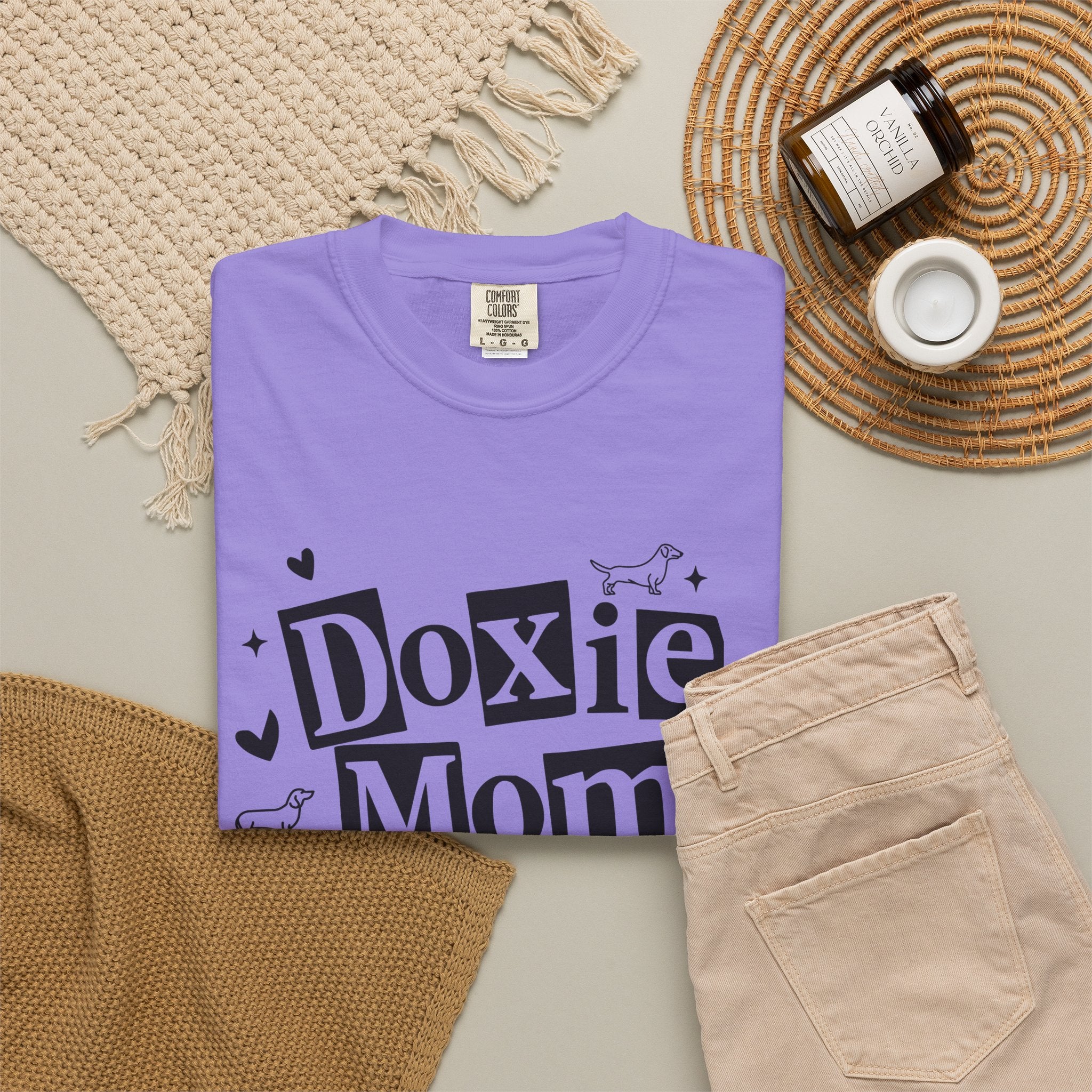 Doxie Mom T-Shirt — Cute Dachshund Dog Mom Tee, Dog Lover Gift