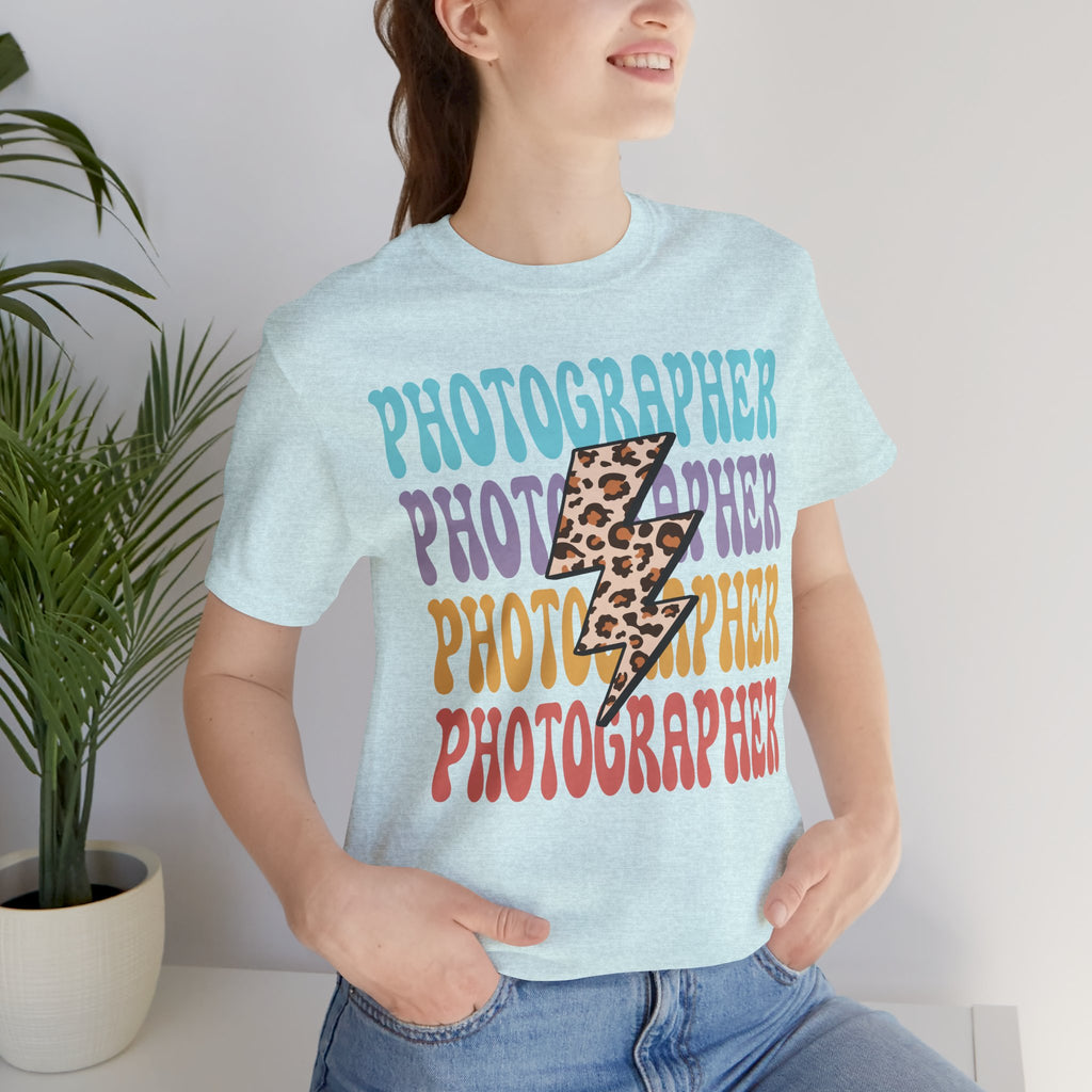 Photographer Lightning Bolt Tee