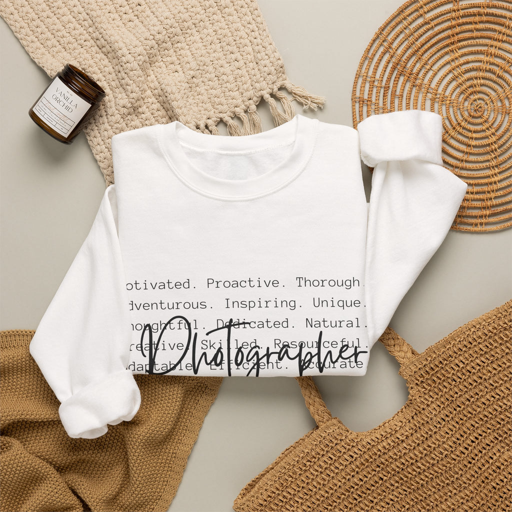 Photographer Crewneck Sweatshirt