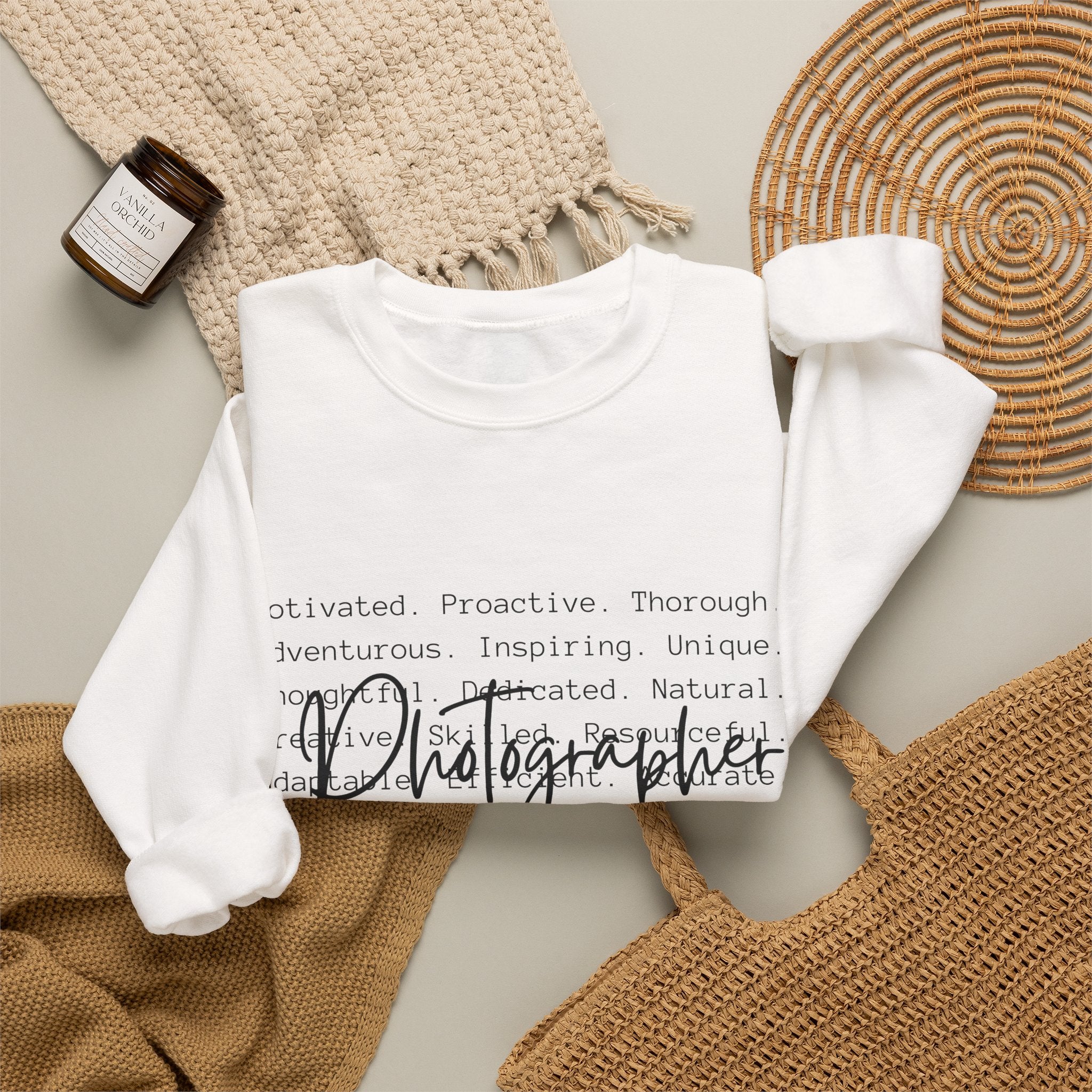 Photographer Crewneck Sweatshirt