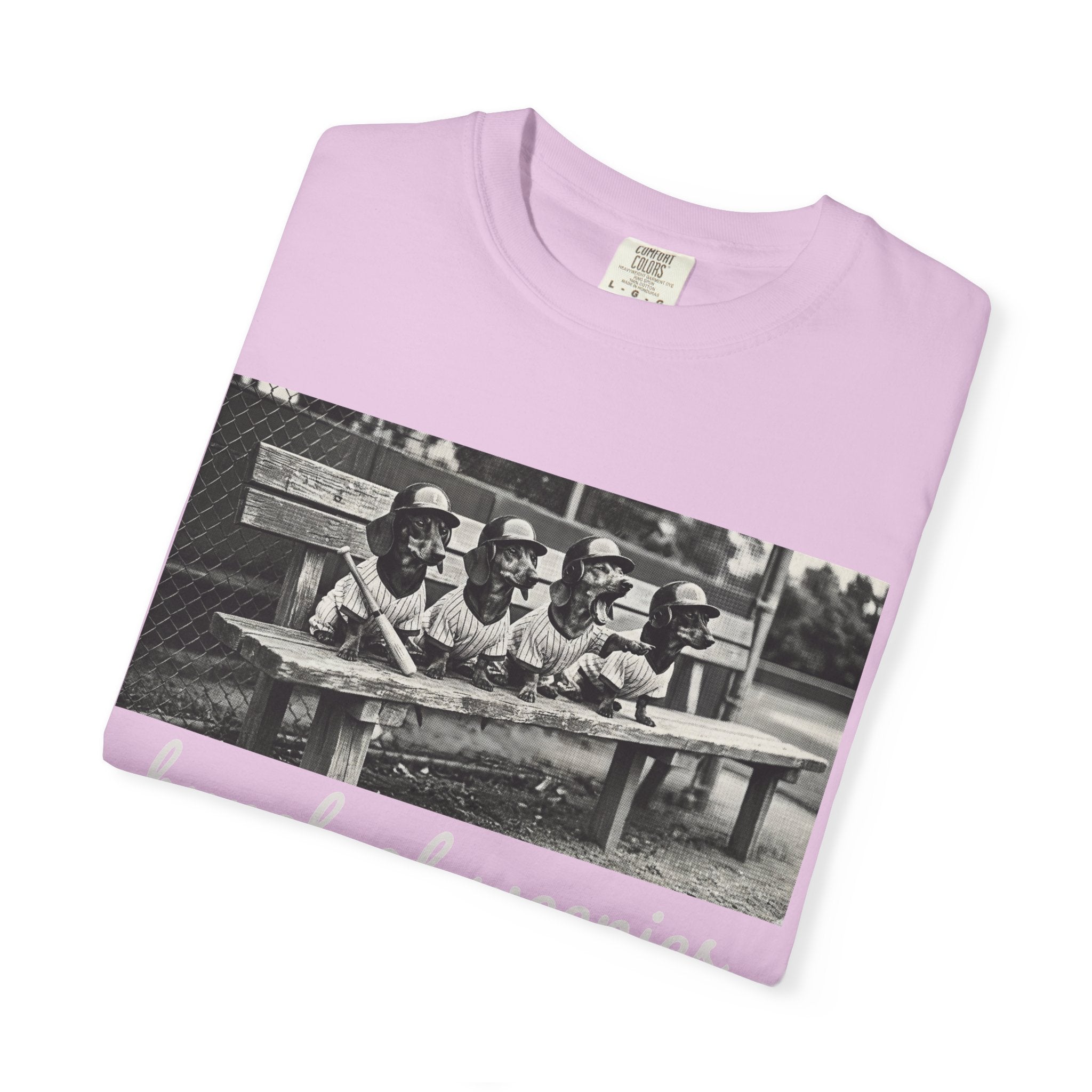 Vintage Bunch of Weenies White Text Photo T-Shirt